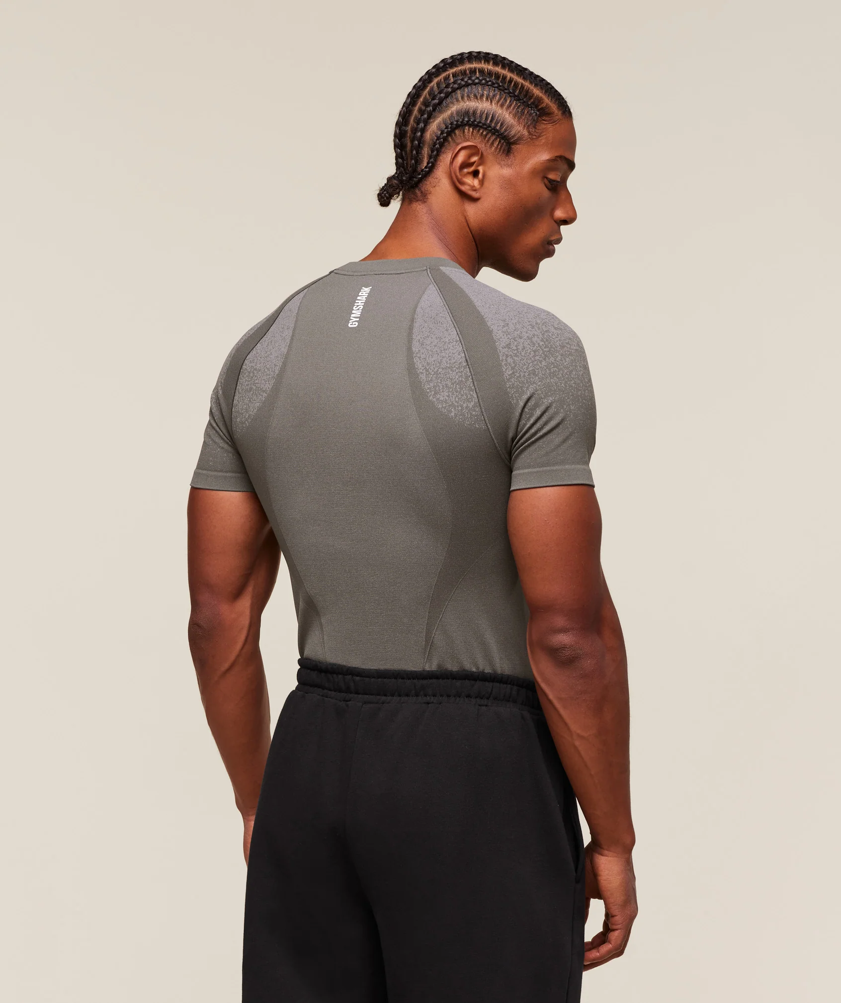 Shadow Seamless T Shirt – Meteor Grey