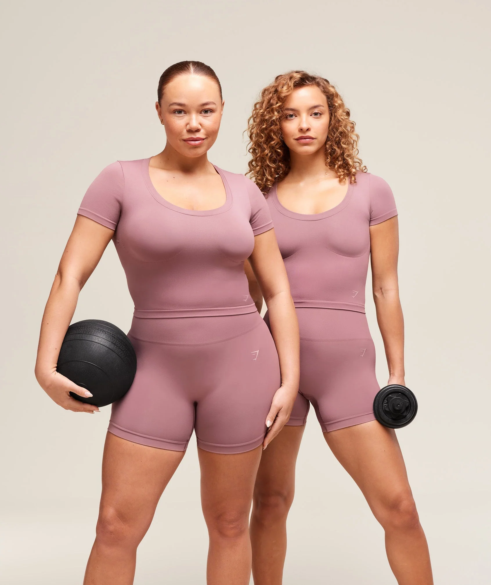 Soft Sculpt Shorts – Calm Pink - Imagen 2