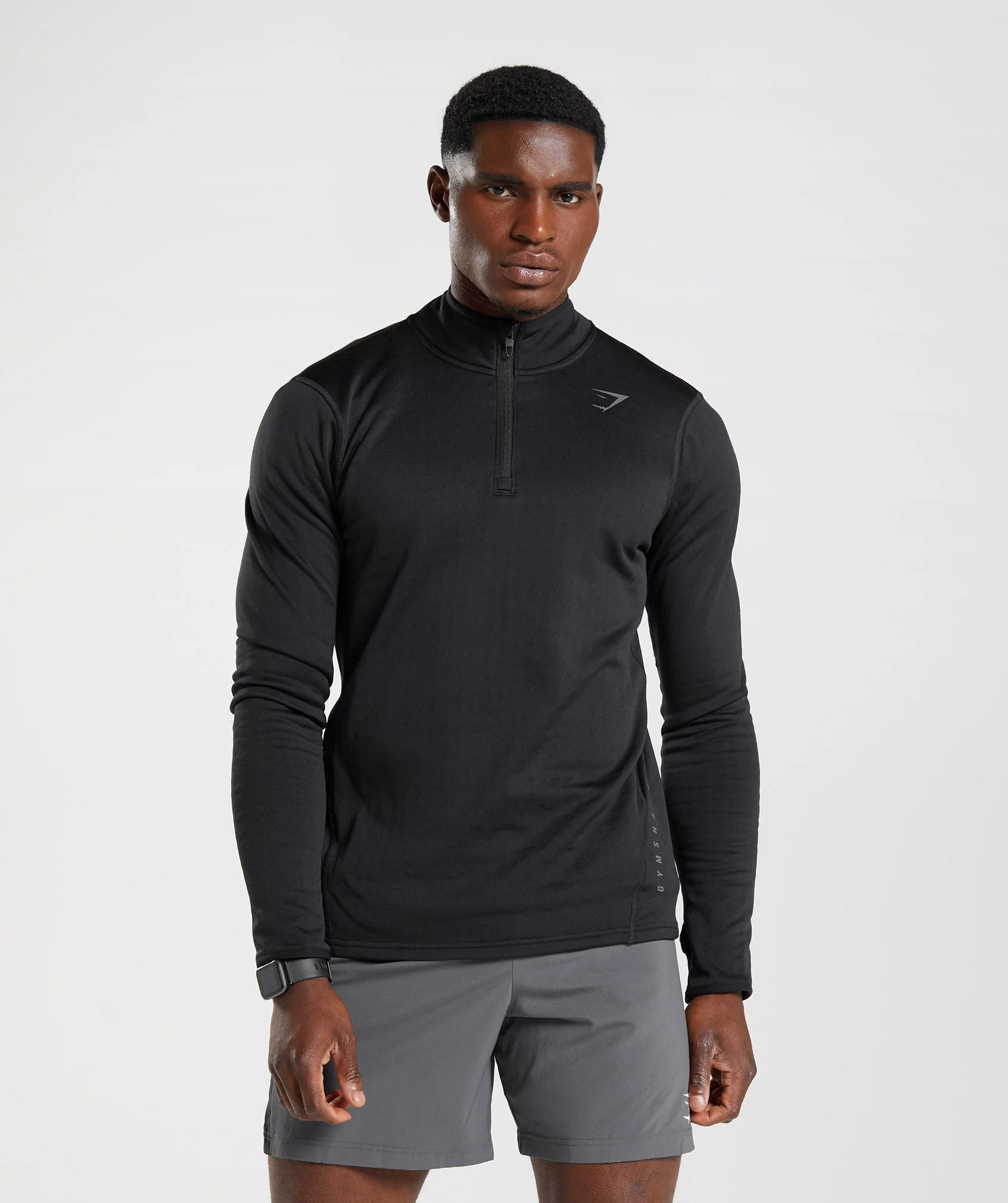 Sport 1/4 Zip – Black