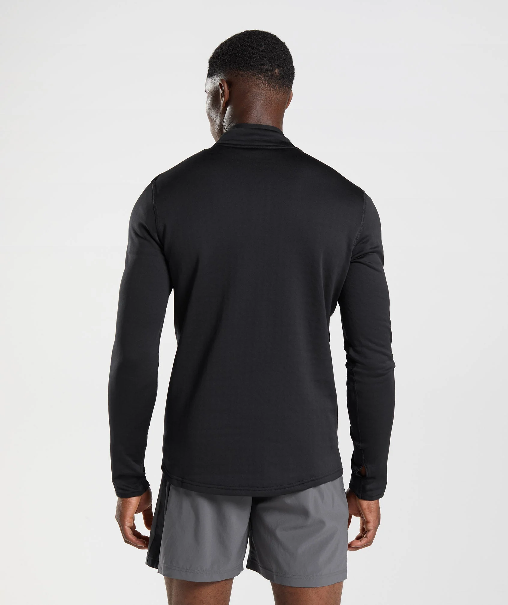 Sport 1/4 Zip – Black
