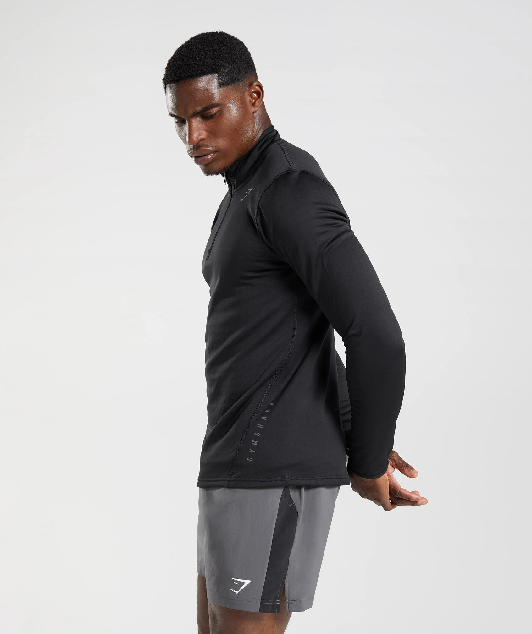 Sport 1/4 Zip – Black - Imagen 2
