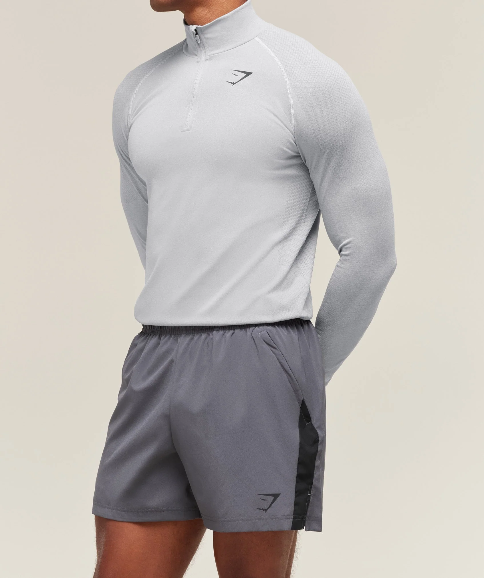 Sport 5″ Shorts – Dark Grey/Black - Imagen 2