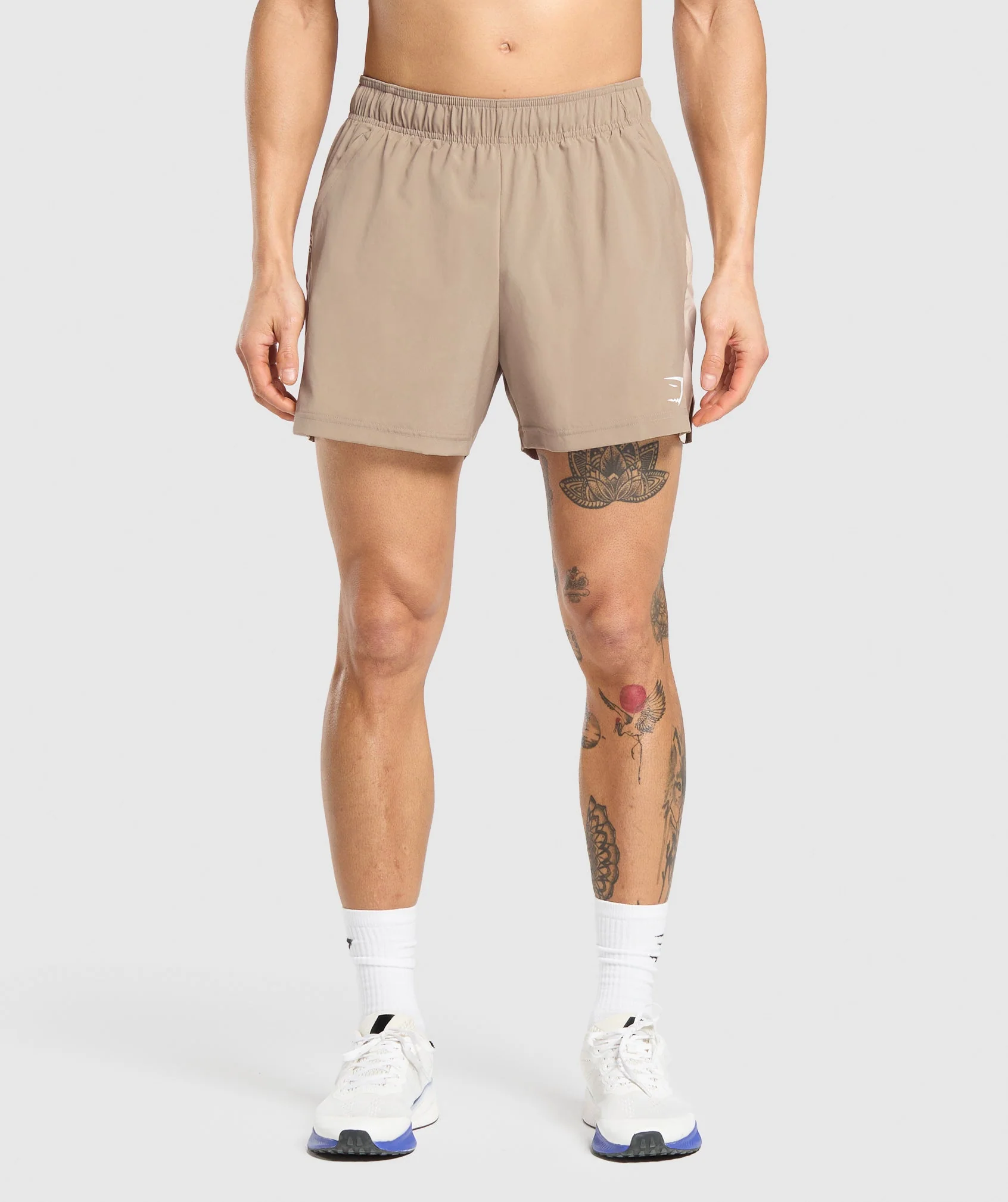 Sport 5″ Shorts – Cement Brown/Pebble Grey