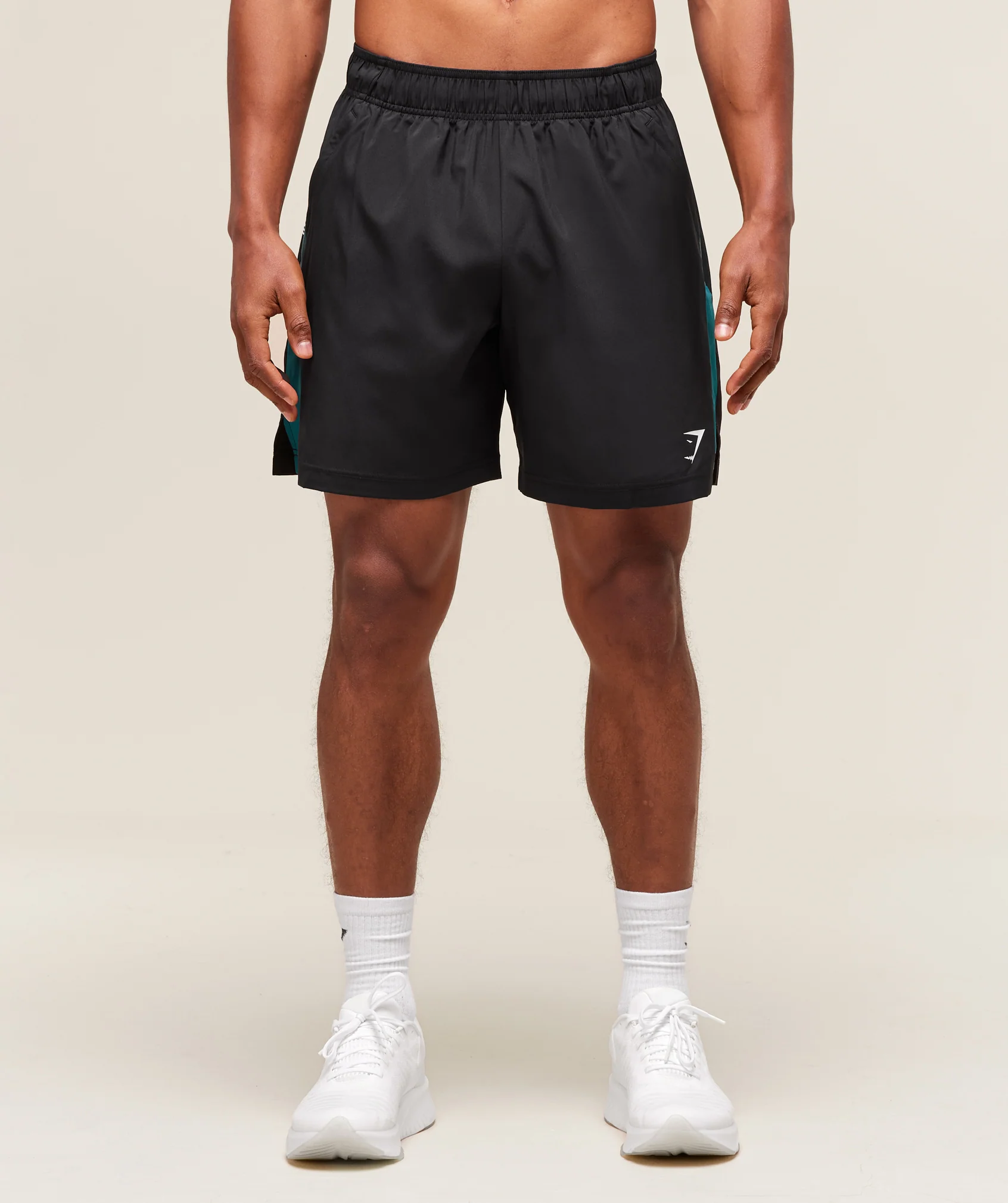 Sport  7″ Shorts – Black/Functional Teal