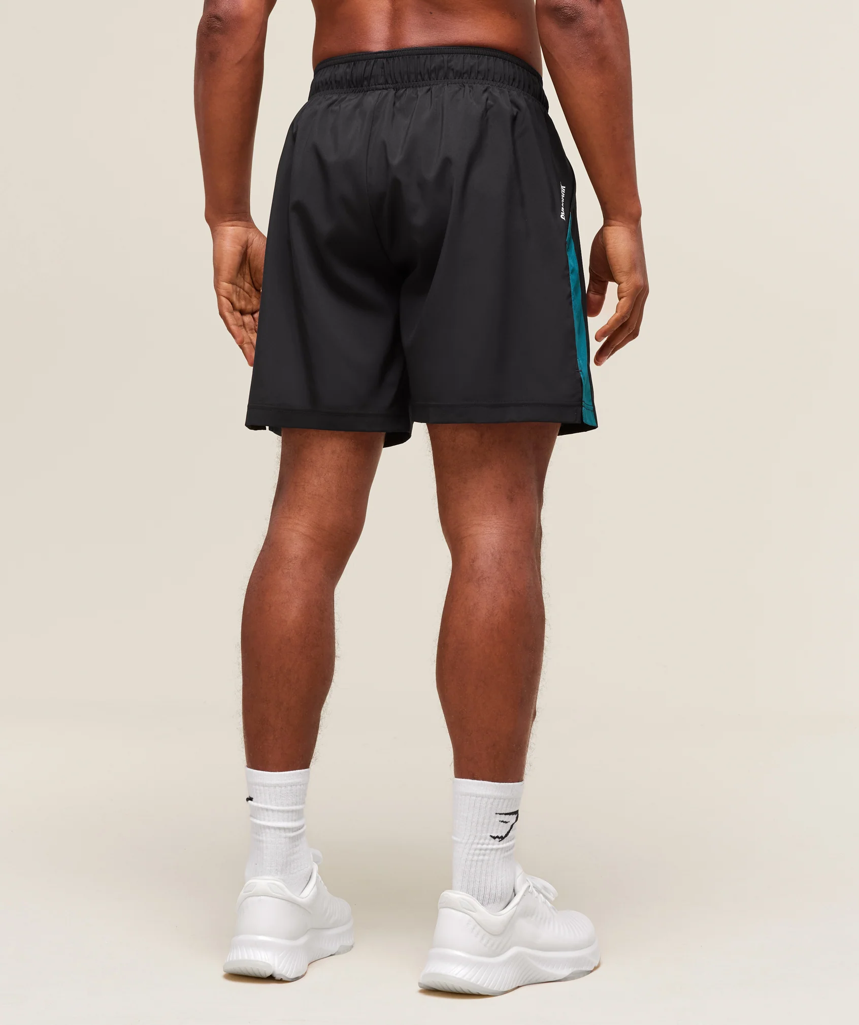 Sport  7″ Shorts – Black/Functional Teal - Imagen 2