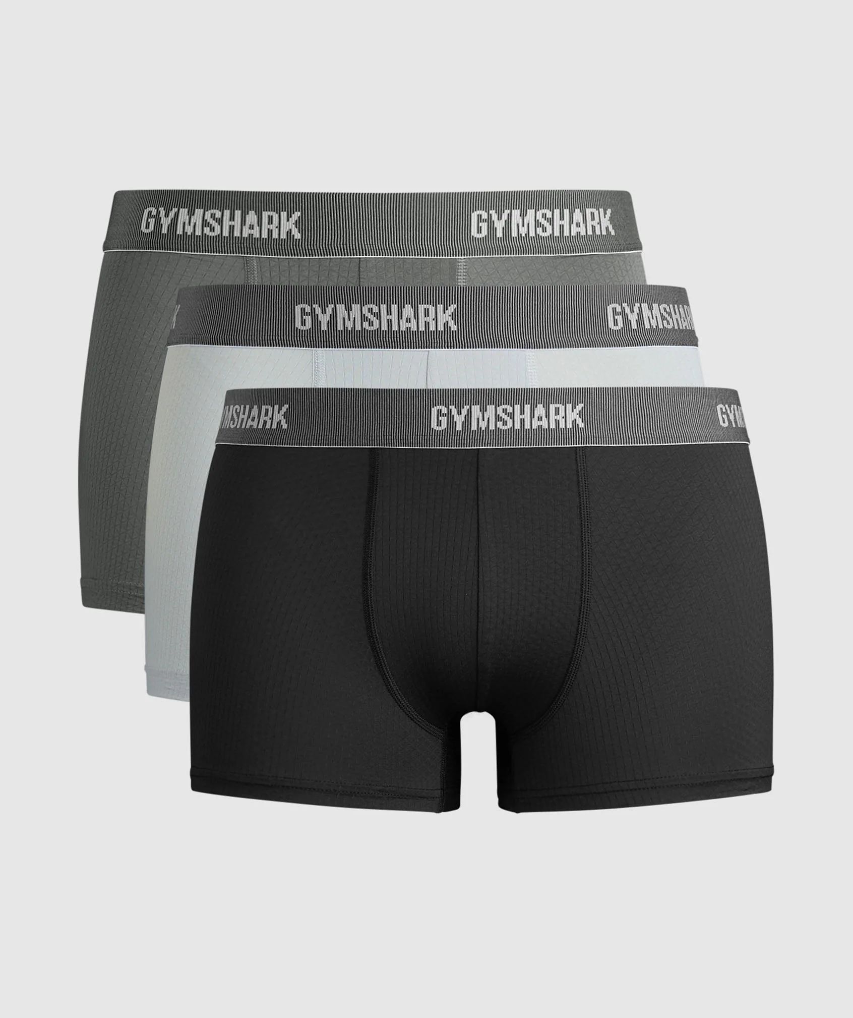 Sports Tech Boxer 3PK – Black/Pitch Grey/Light Grey