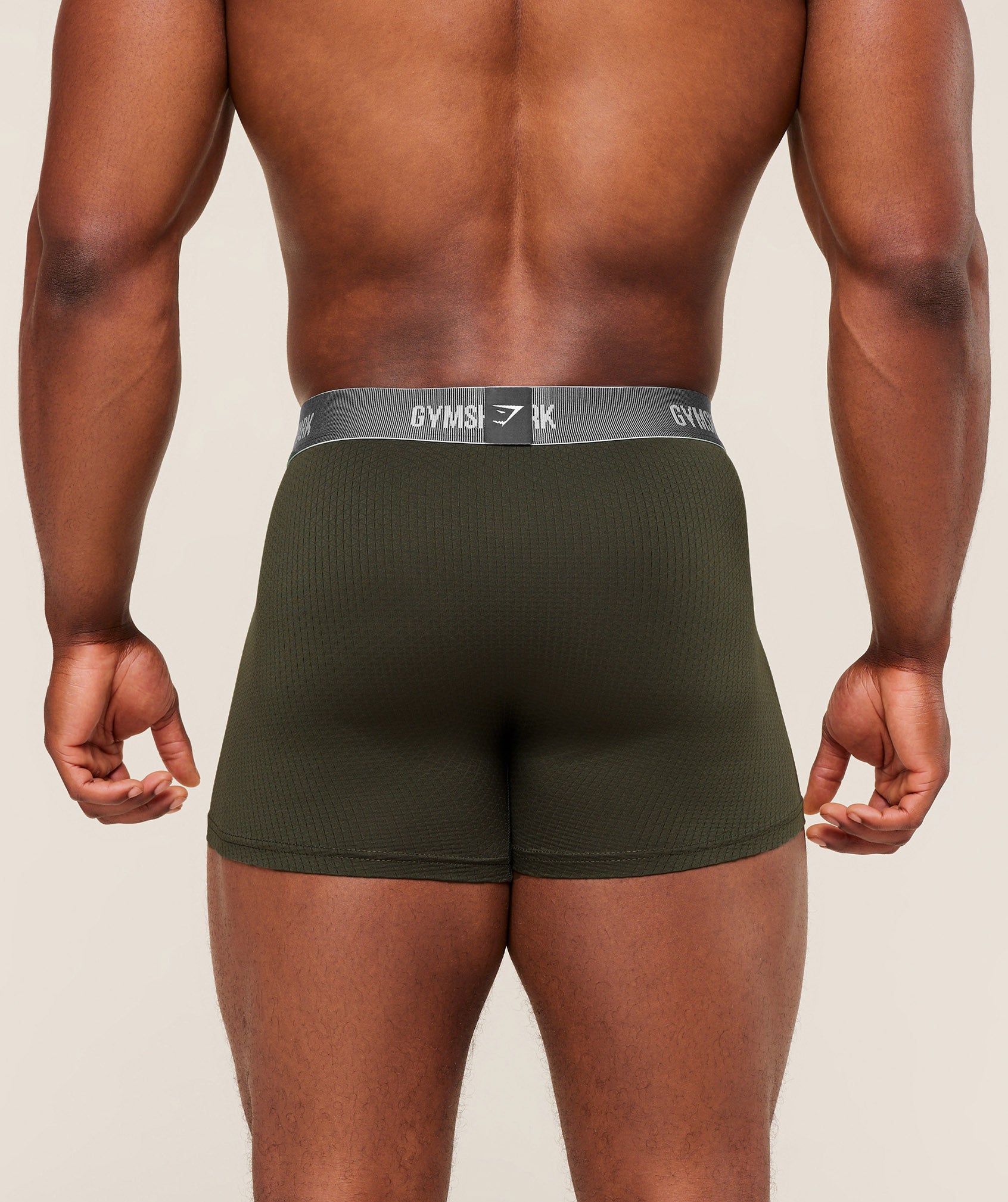 Sports Tech Boxer 3PK – Medium Grey/Unit Green/Strength Green - Imagen 2