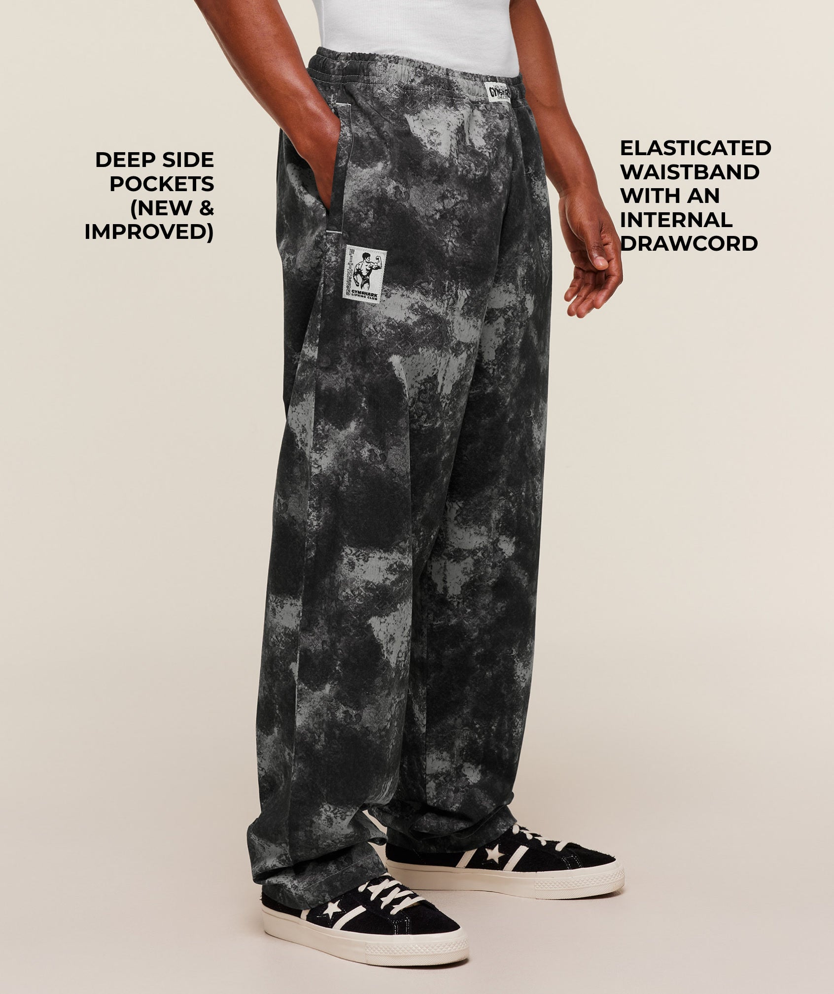 Straight Leg Pumper Pants – Smokey Grey - Imagen 2