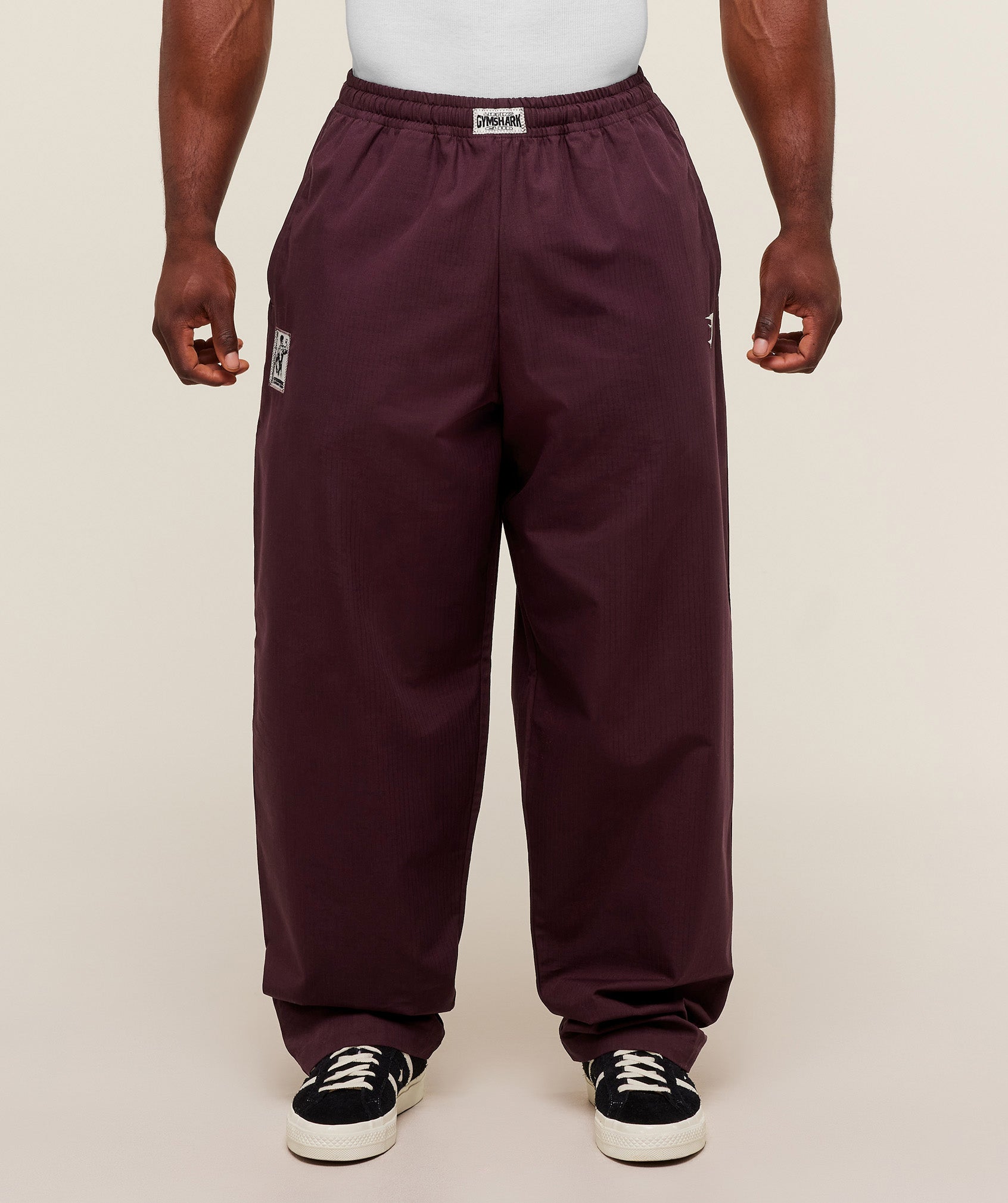 Straight Leg Pumper Pants – Cherry Purple