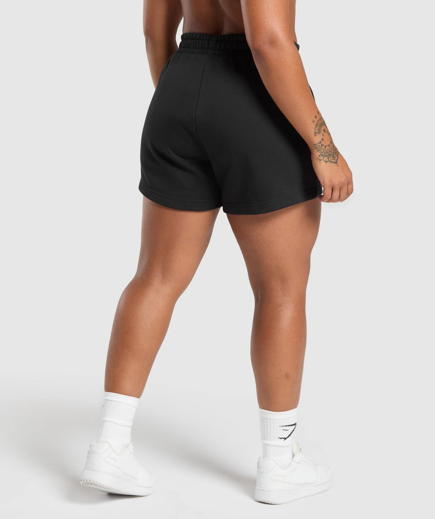 Strength Department Graphic Shorts – Black