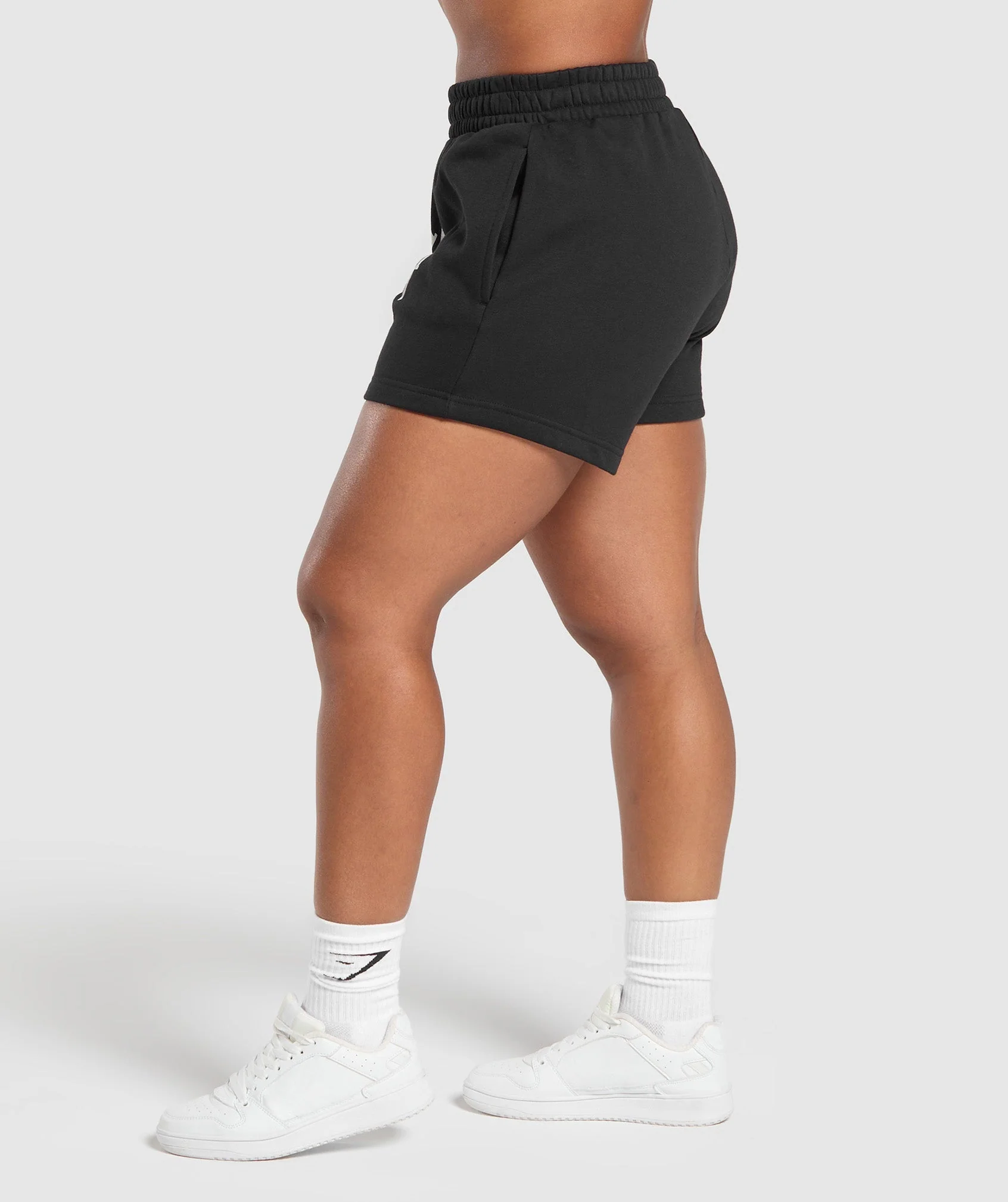 Strength Department Graphic Shorts – Black - Imagen 2
