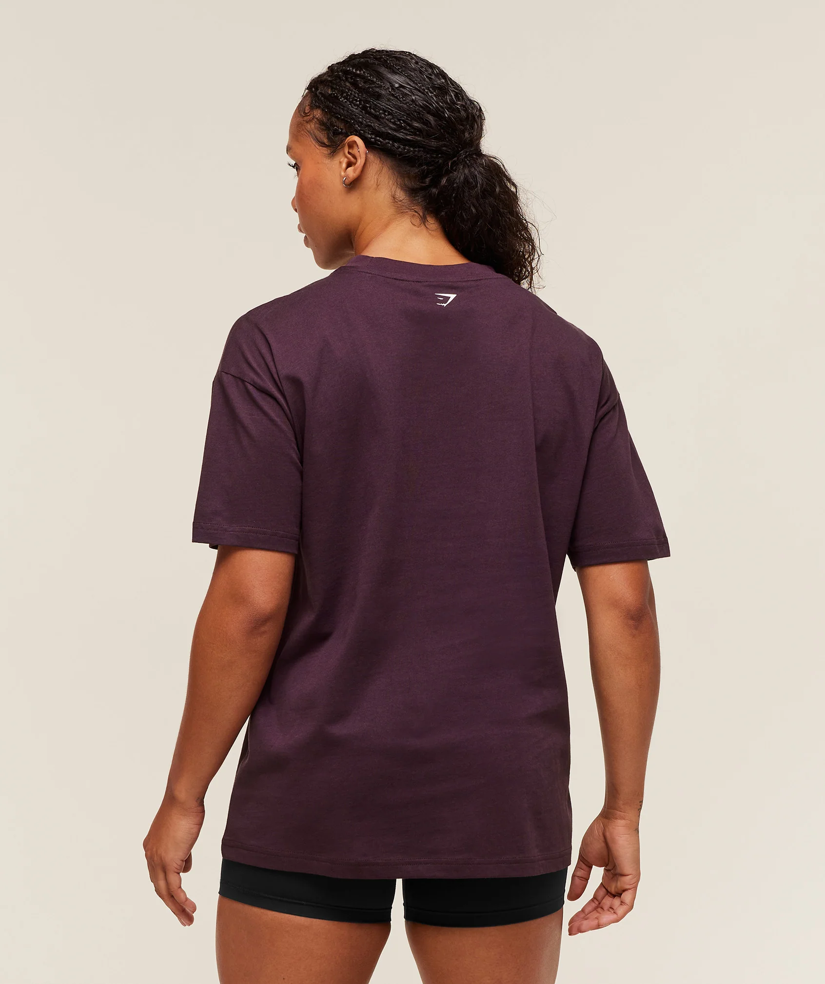 Strength Department Oversized T-Shirt – Cherry Purple