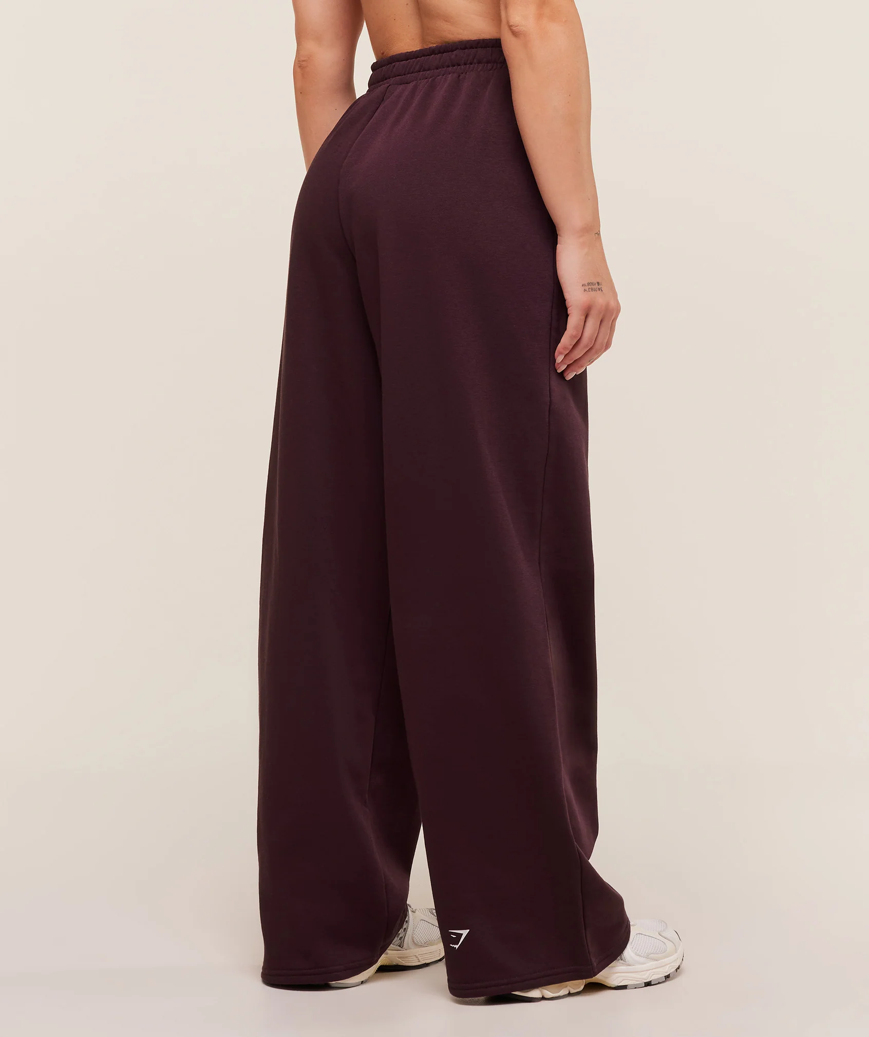 Strength Department Wide Leg Joggers – Cherry Purple - Imagen 2