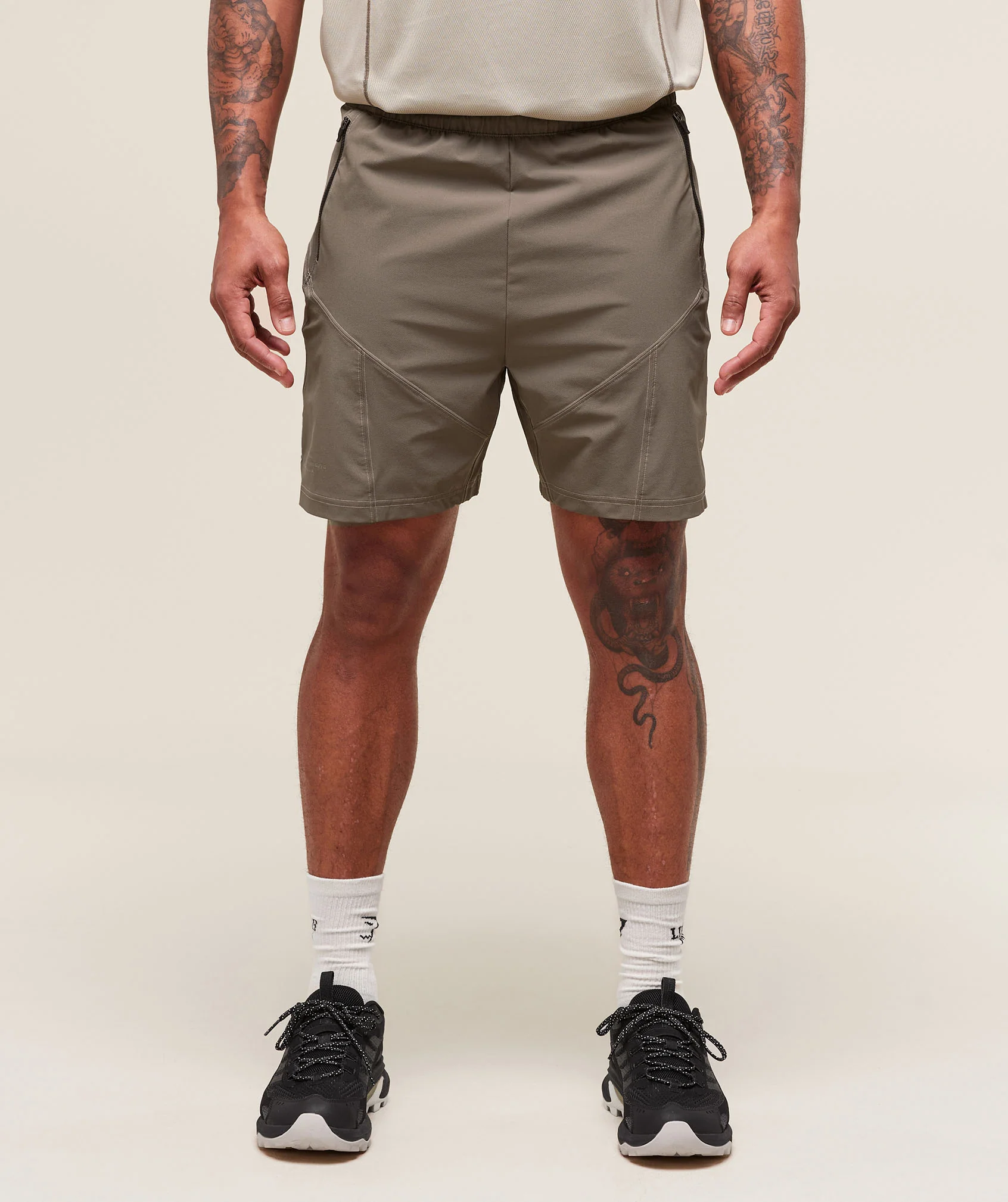 Tactical 6″ Short – Camo Brown