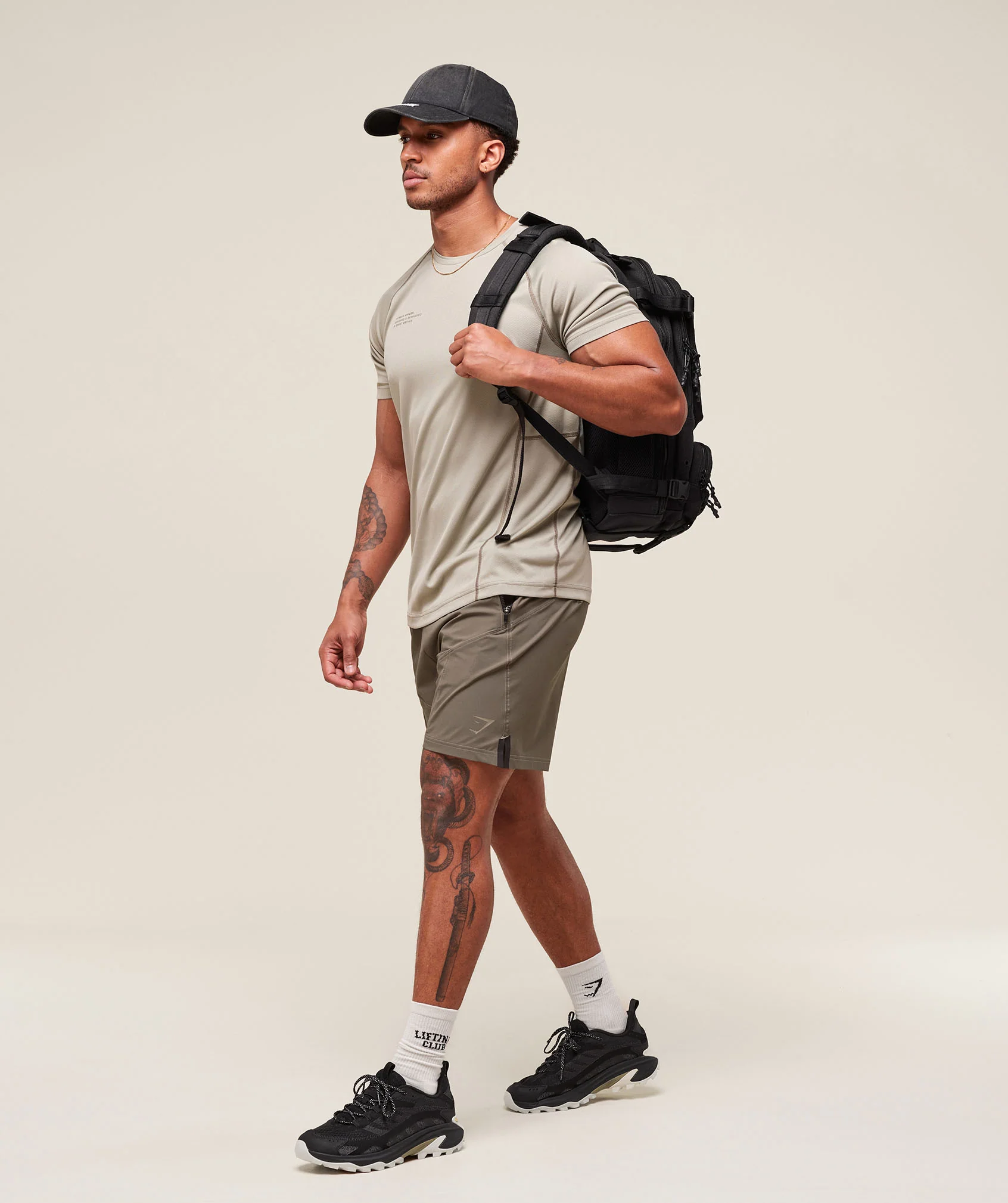 Tactical 6″ Short – Camo Brown - Imagen 2