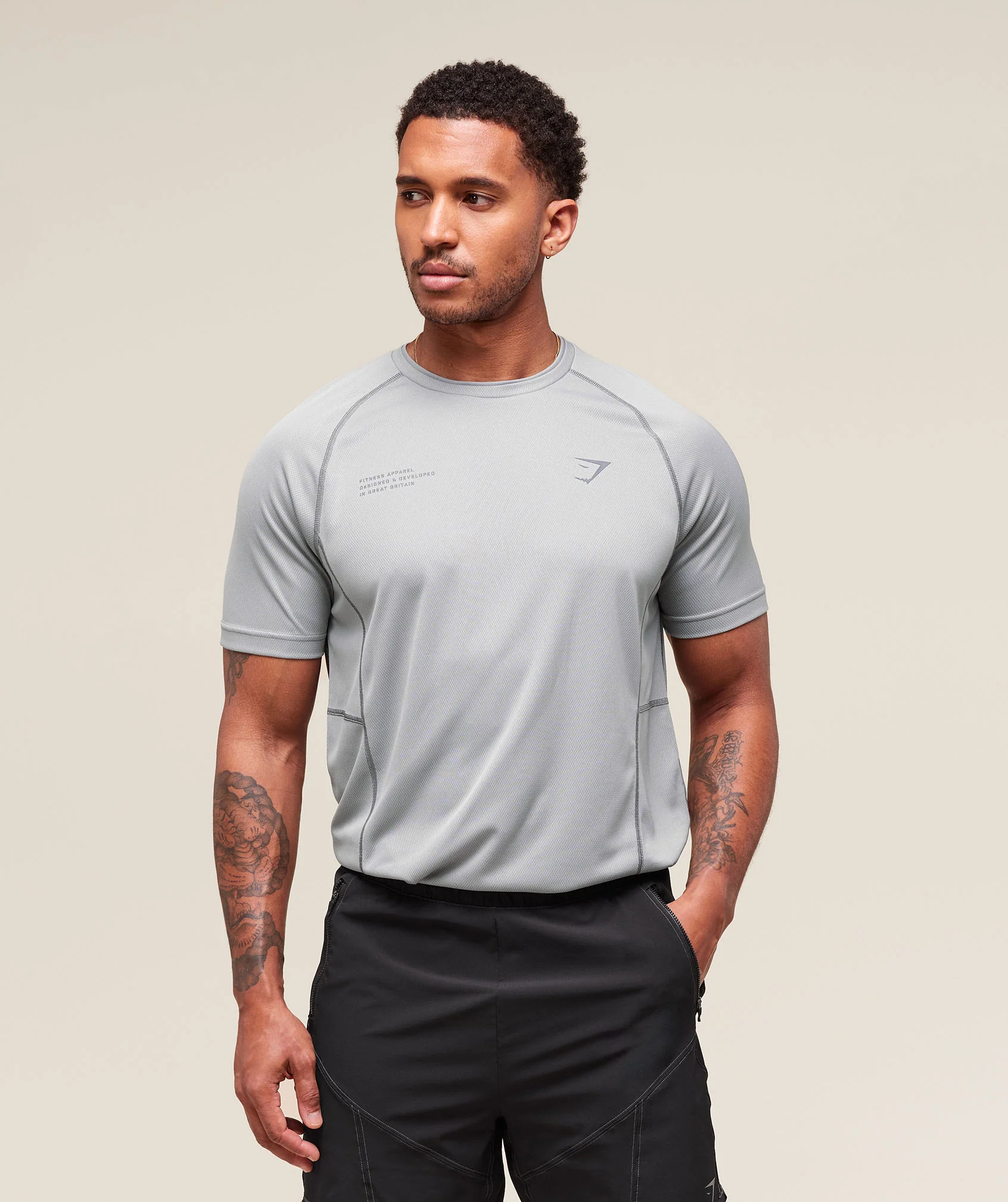 Tactical T-Shirt – Smokey Grey