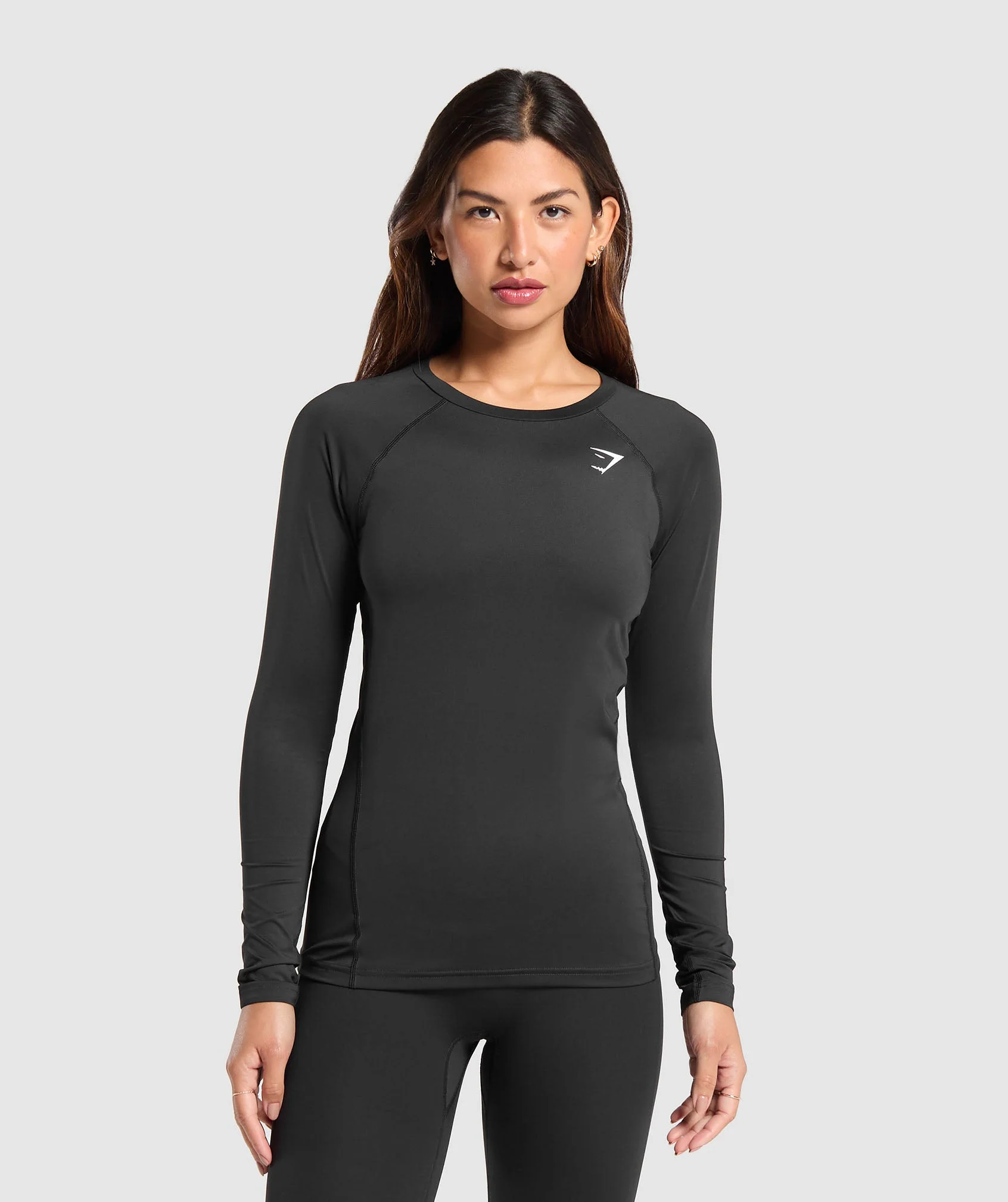Training Baselayer Long Sleeve Top – Black