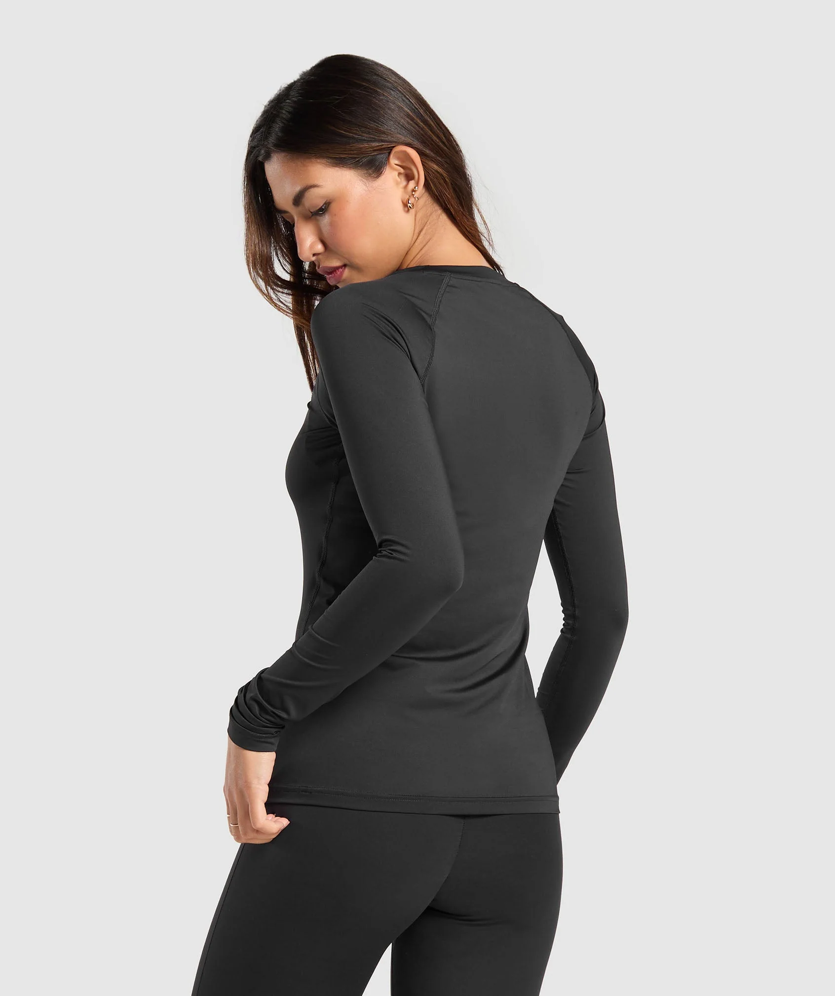 Training Baselayer Long Sleeve Top – Black