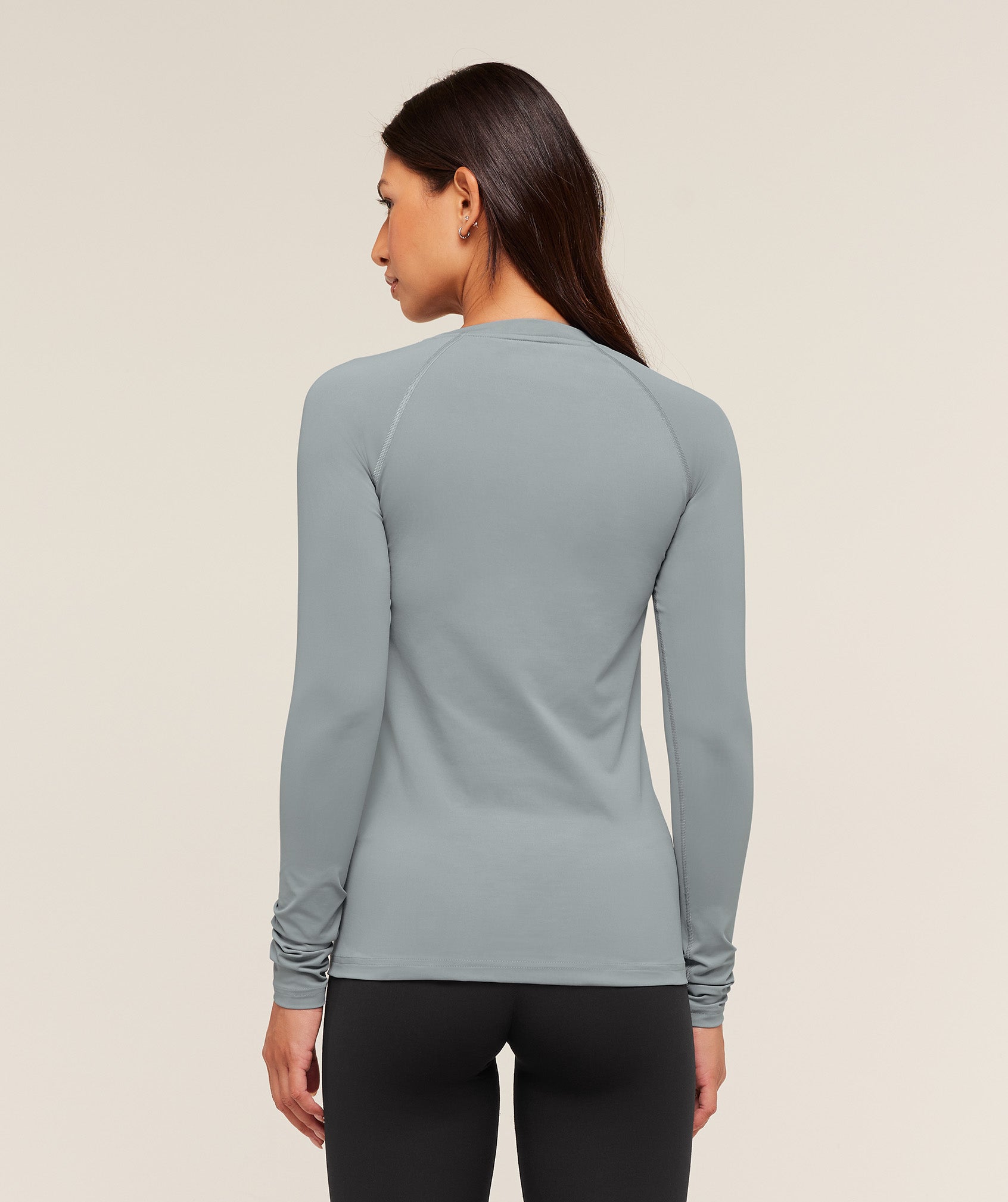 Training Baselayer Long Sleeve Top – Denim Grey