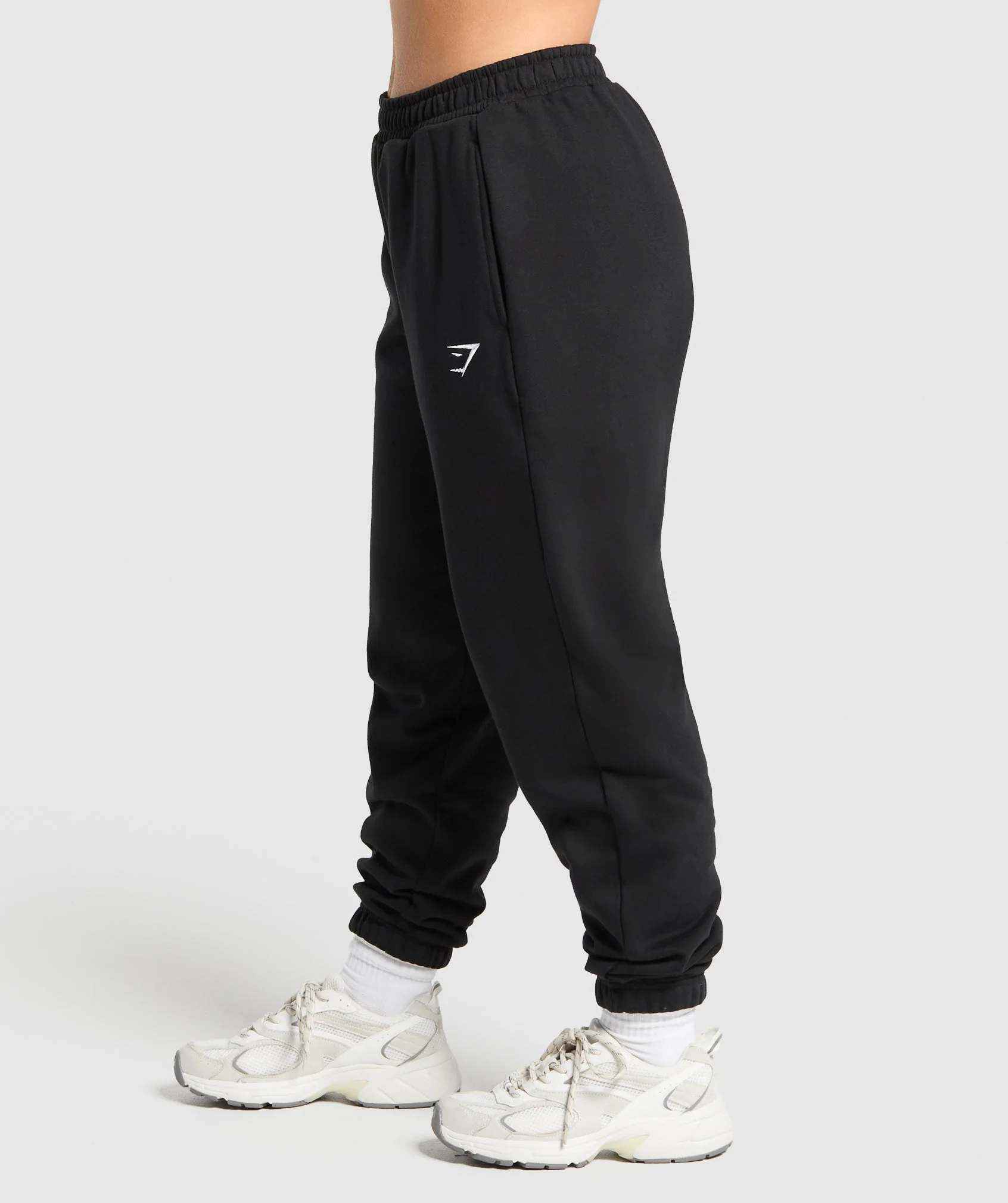Training Fleece Short Joggers – Black - Imagen 2