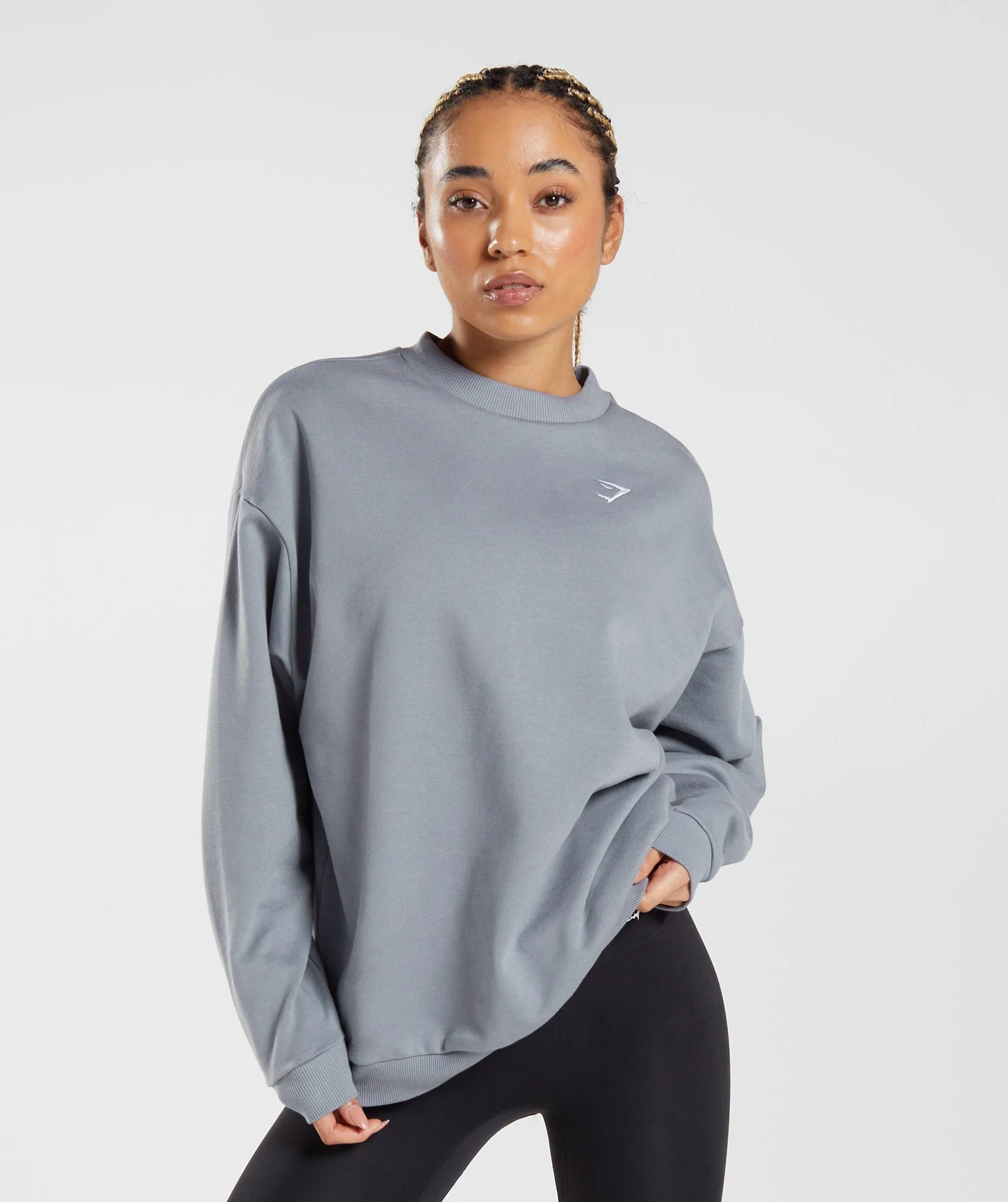 Training Oversized Sweatshirt – Drift Grey