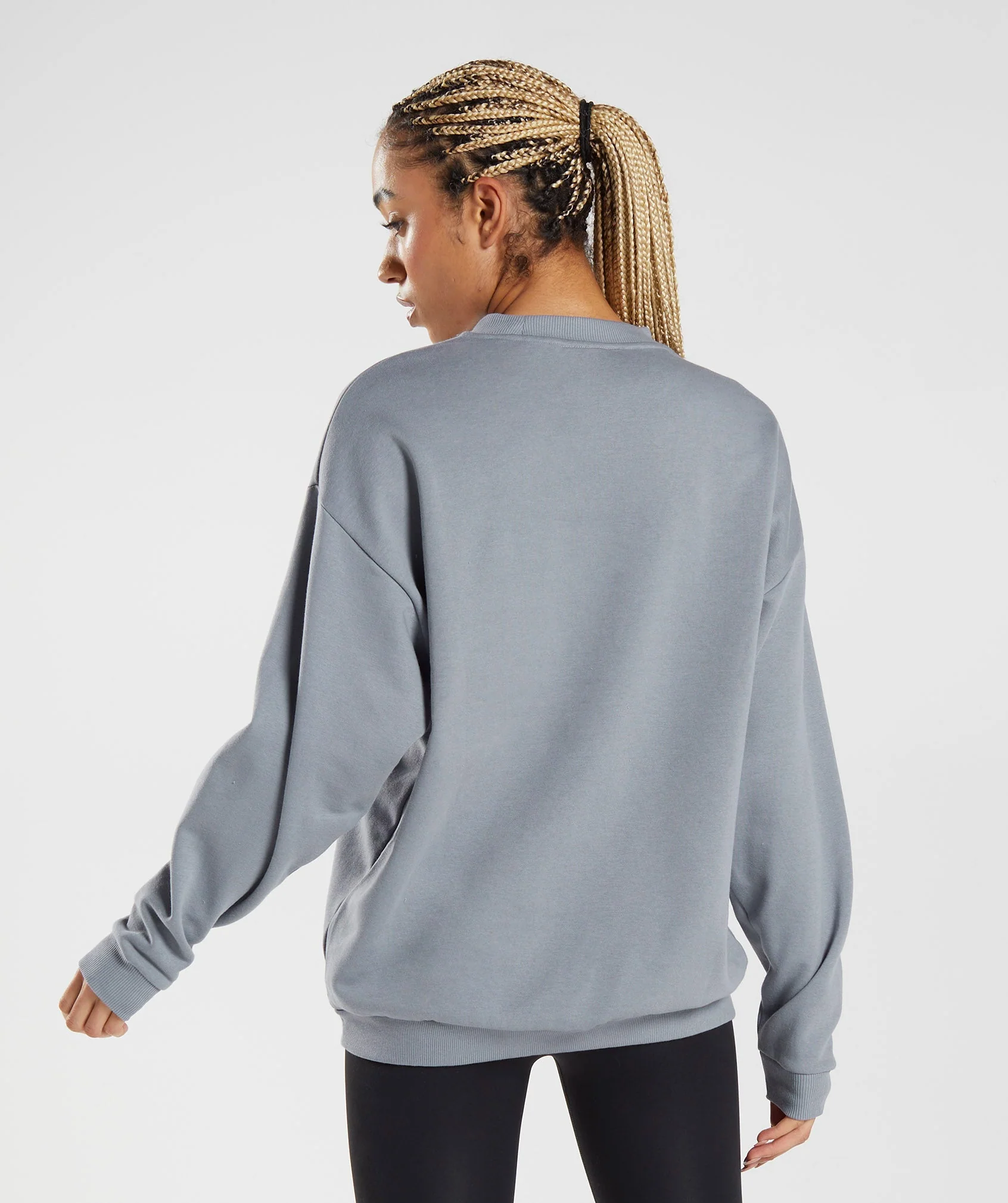 Training Oversized Sweatshirt – Drift Grey