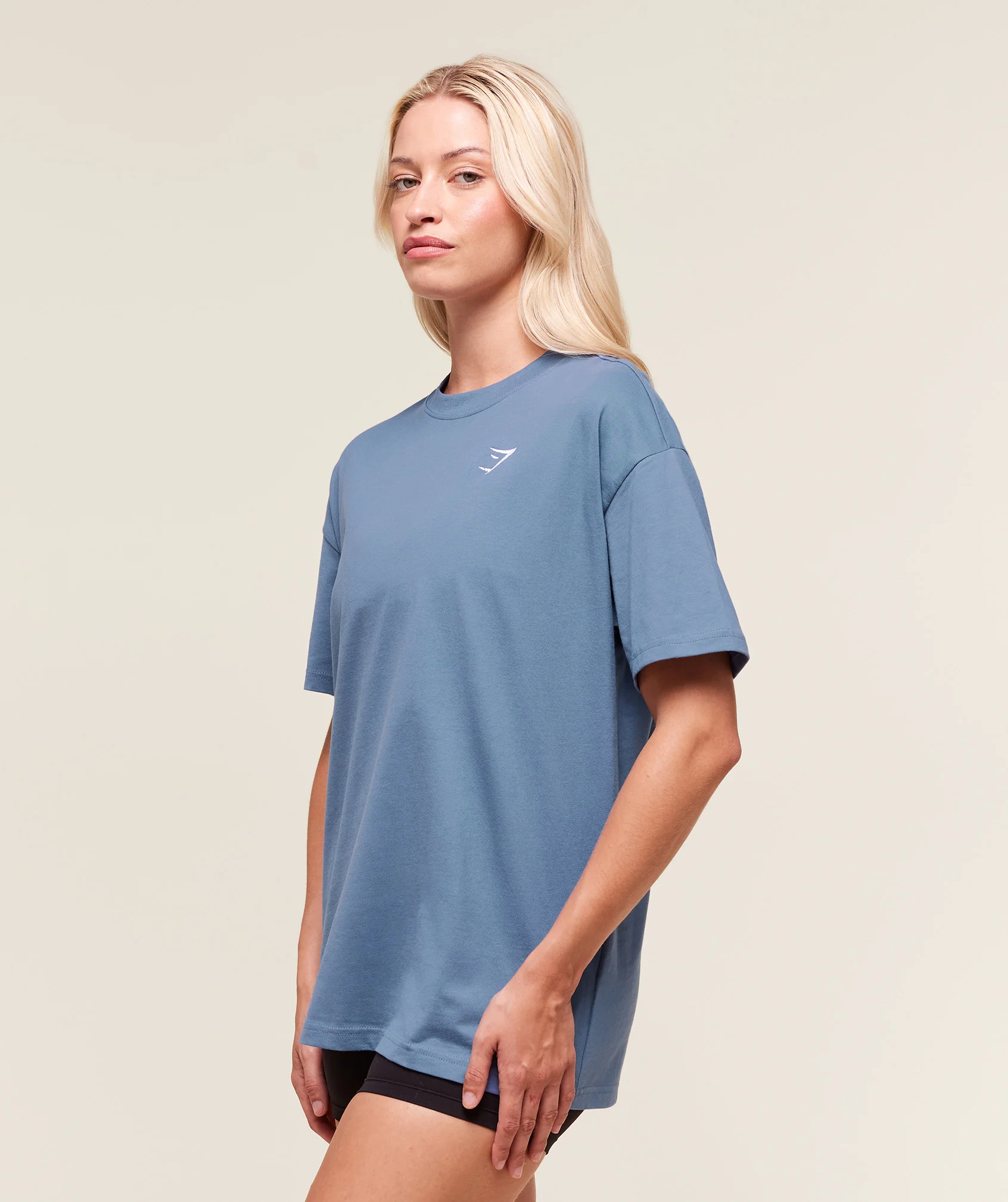 Training Oversized T-Shirt – Worn Blue - Imagen 2