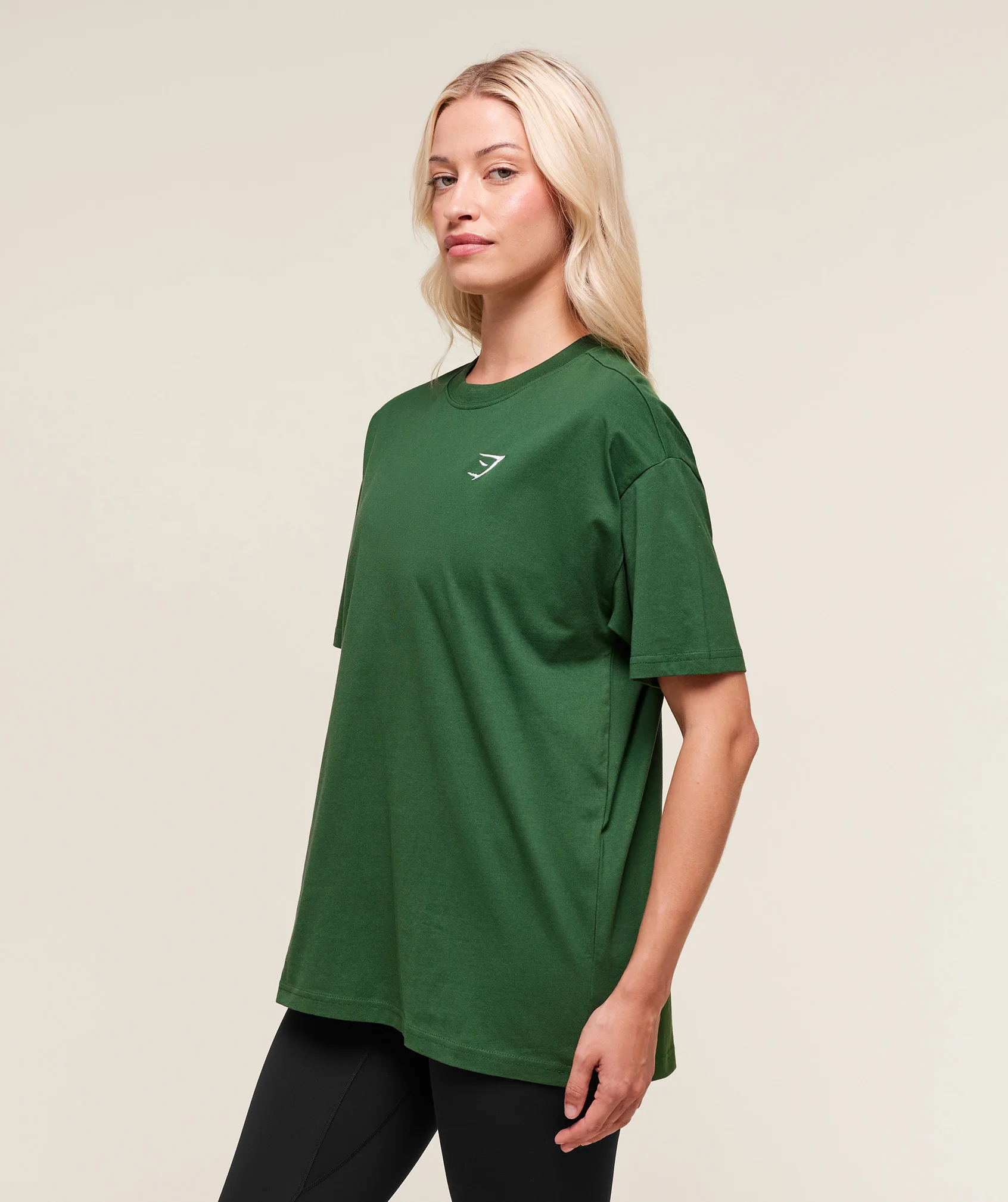 Training Oversized T-Shirt – Athletic Green - Imagen 2
