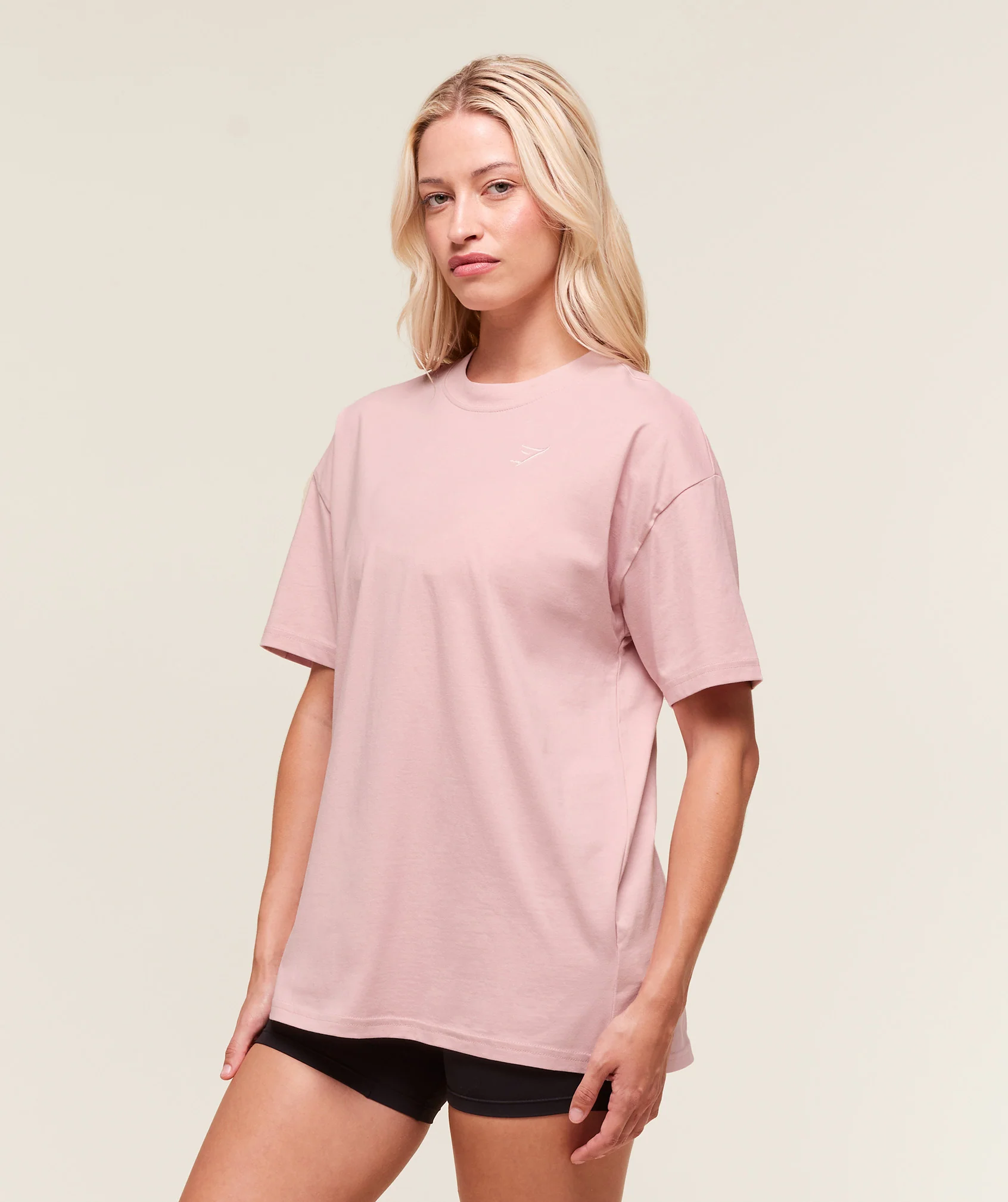Training Oversized T-Shirt – Cloud Pink - Imagen 2
