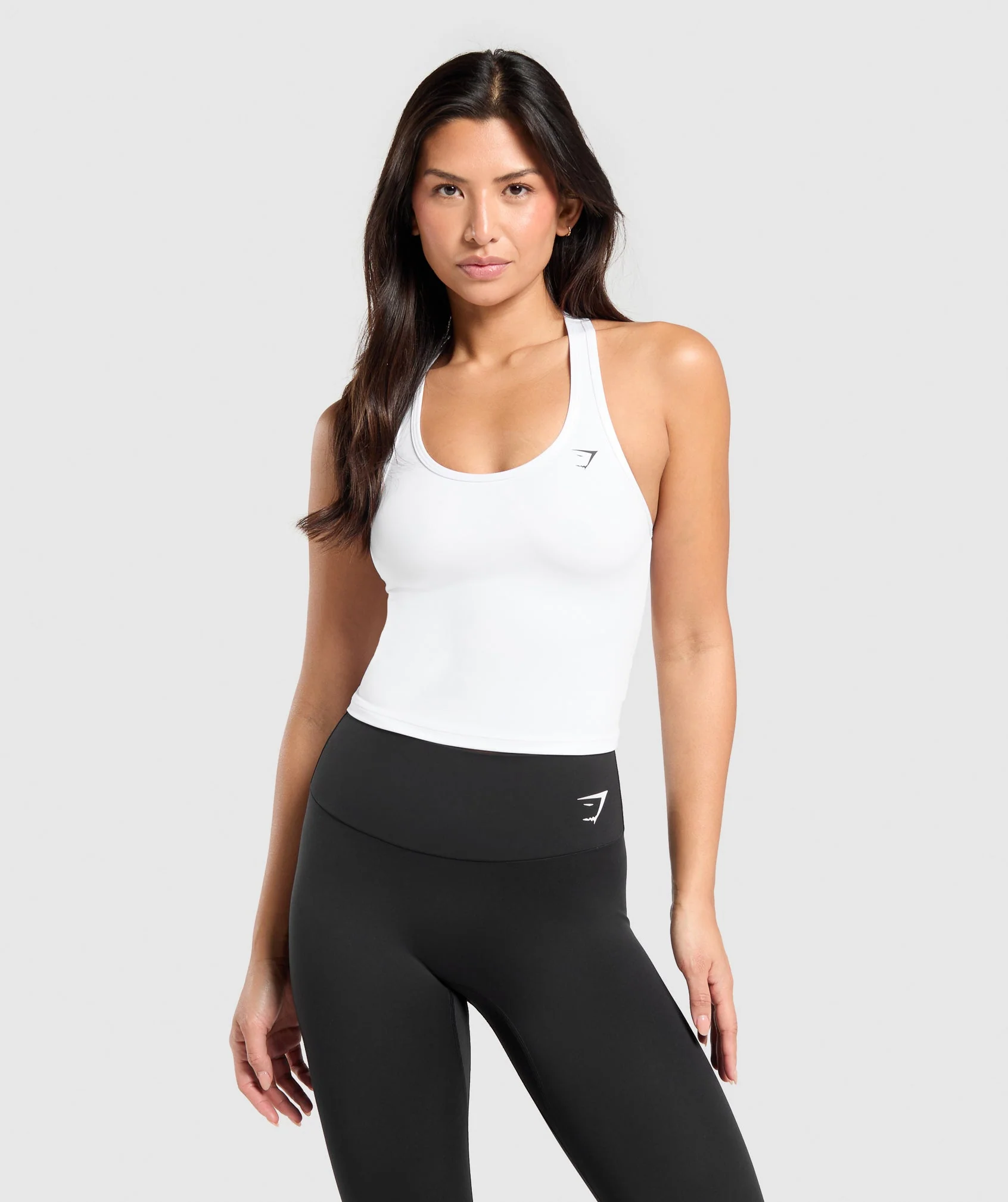 Training Racer Midi Tank – White