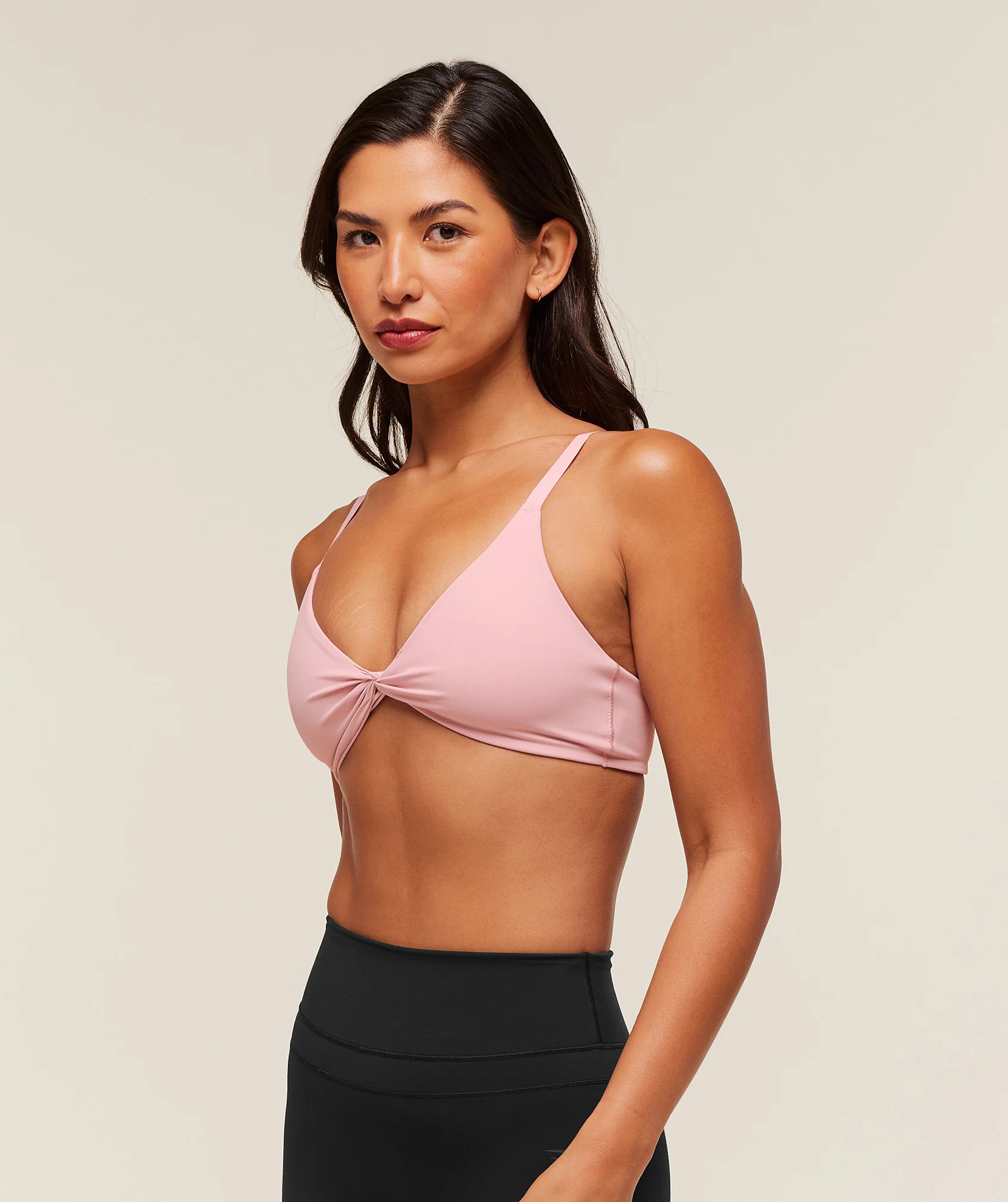 Twist Front Bralette – Cloud Pink - Imagen 2