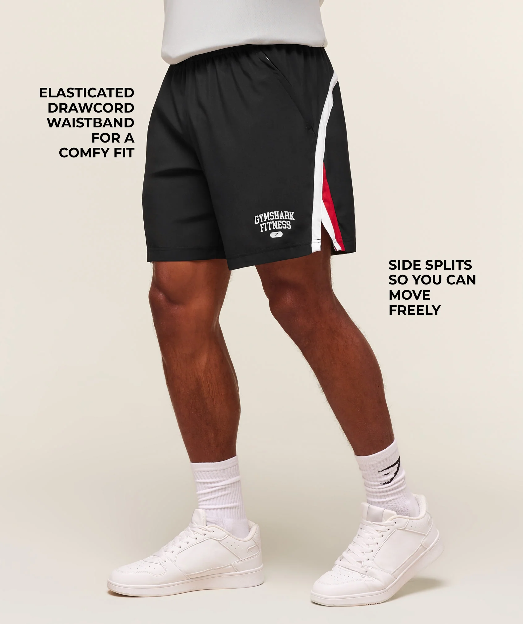 Varsity 7″ Shorts – Black