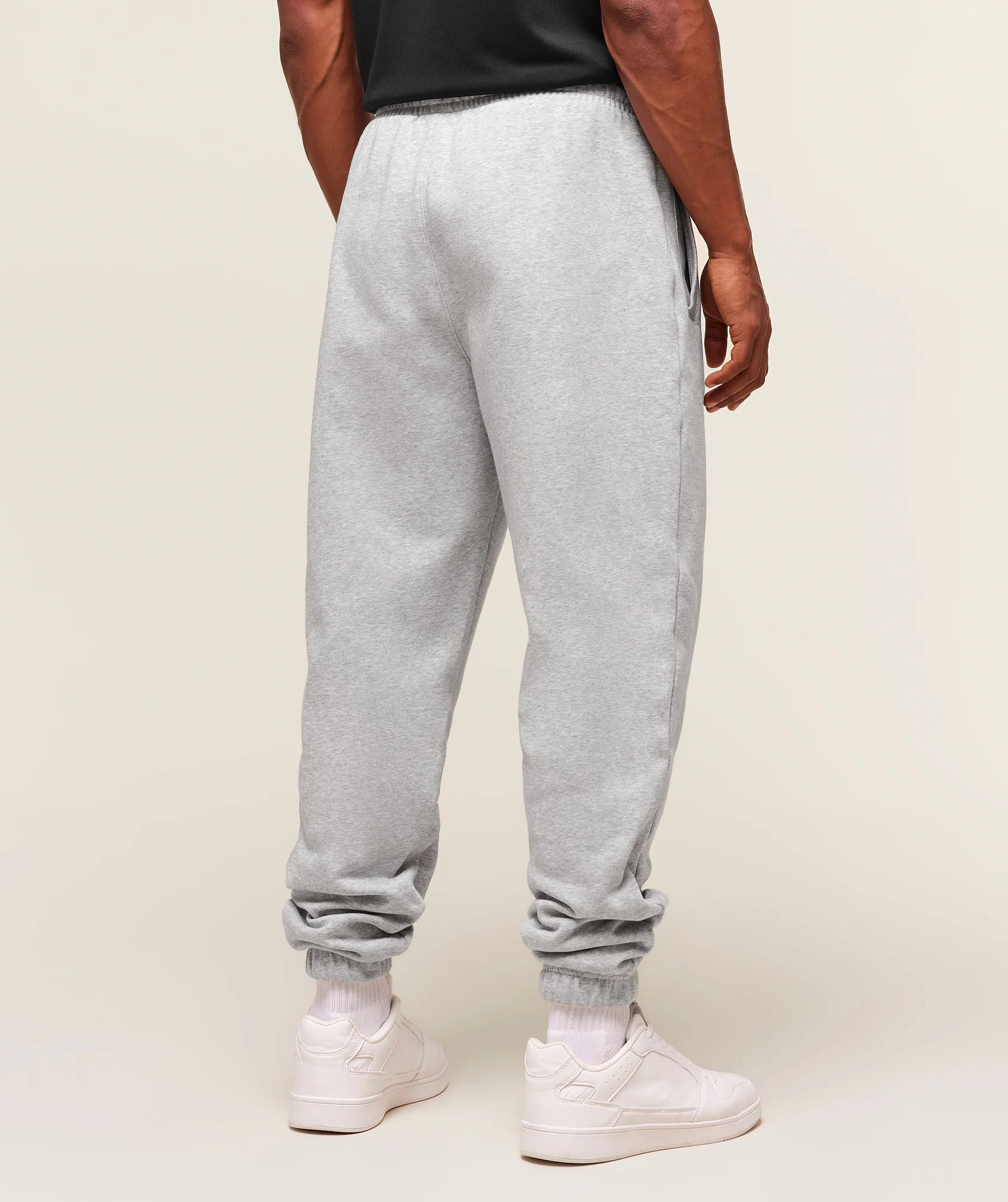 Varsity Oversized Jogger – Light Grey Core Marl - Imagen 2