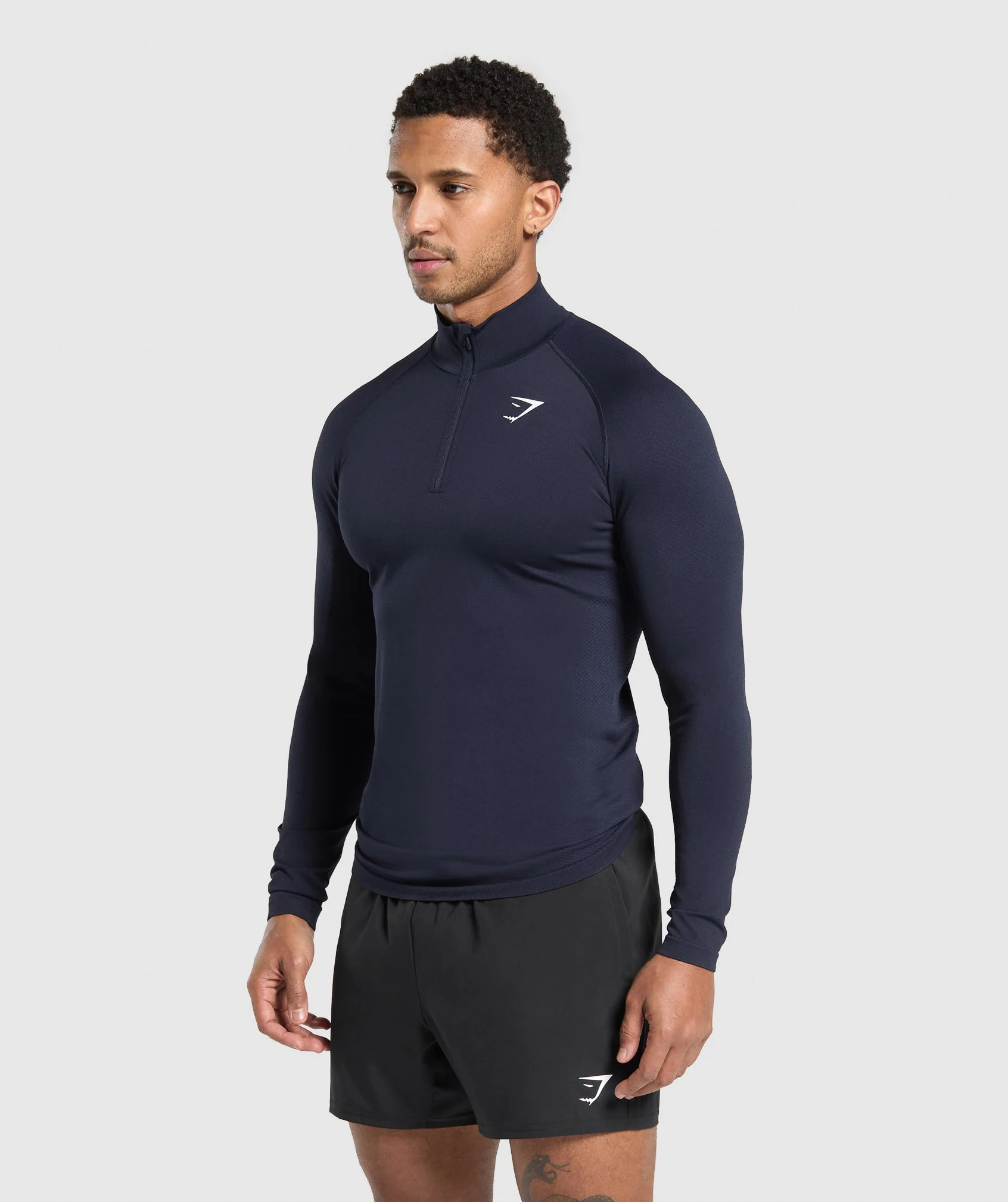 Vital 1/4 Zip – Navy/Heavy Blue - Imagen 2