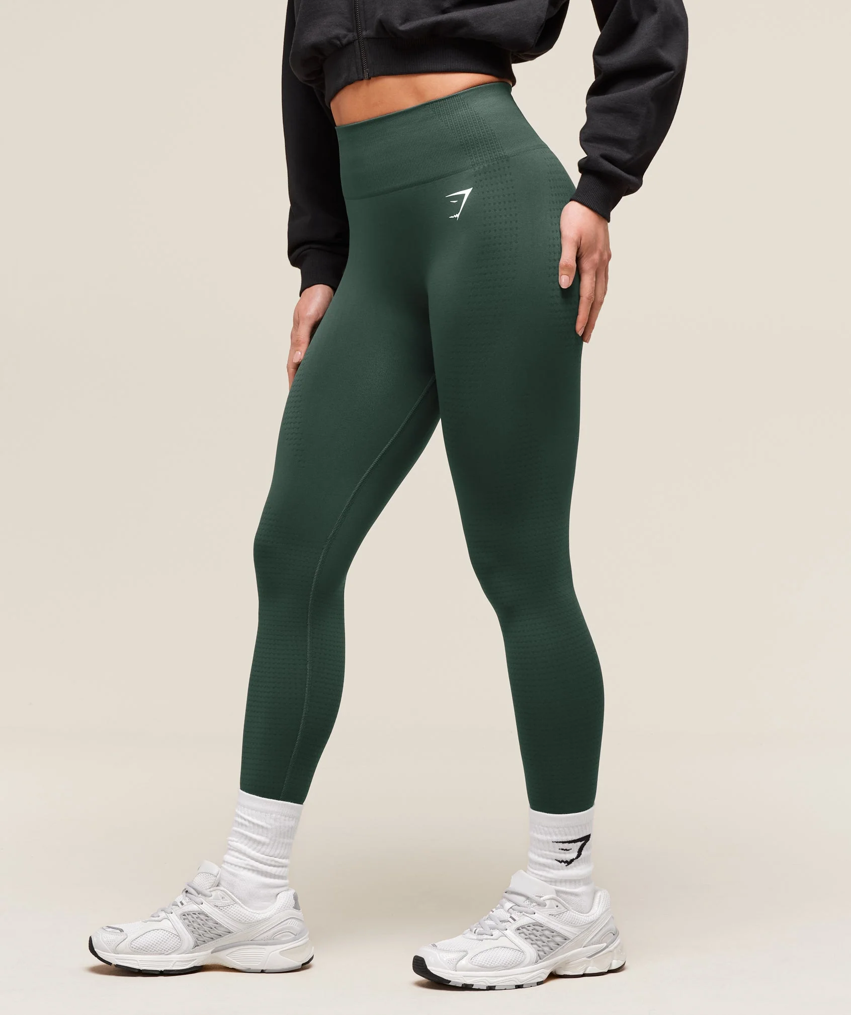 Vital Leggings – Woodland Green Marl - Imagen 2