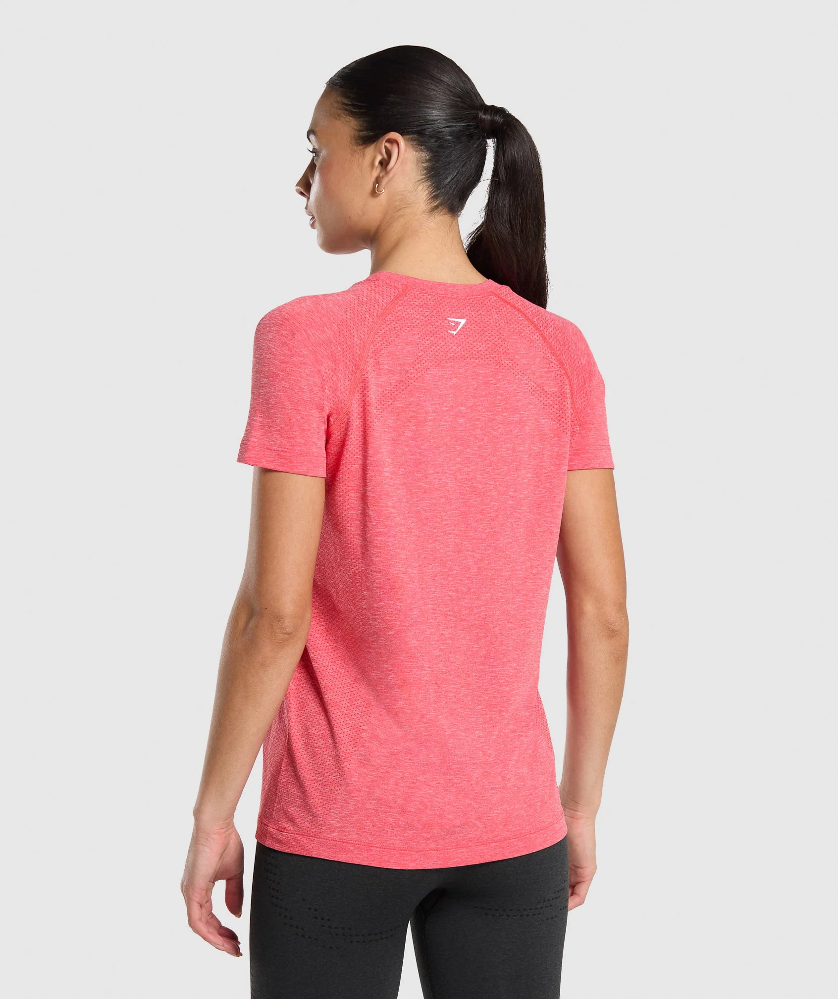 Vital Light T-Shirt – Coral Red/Marl