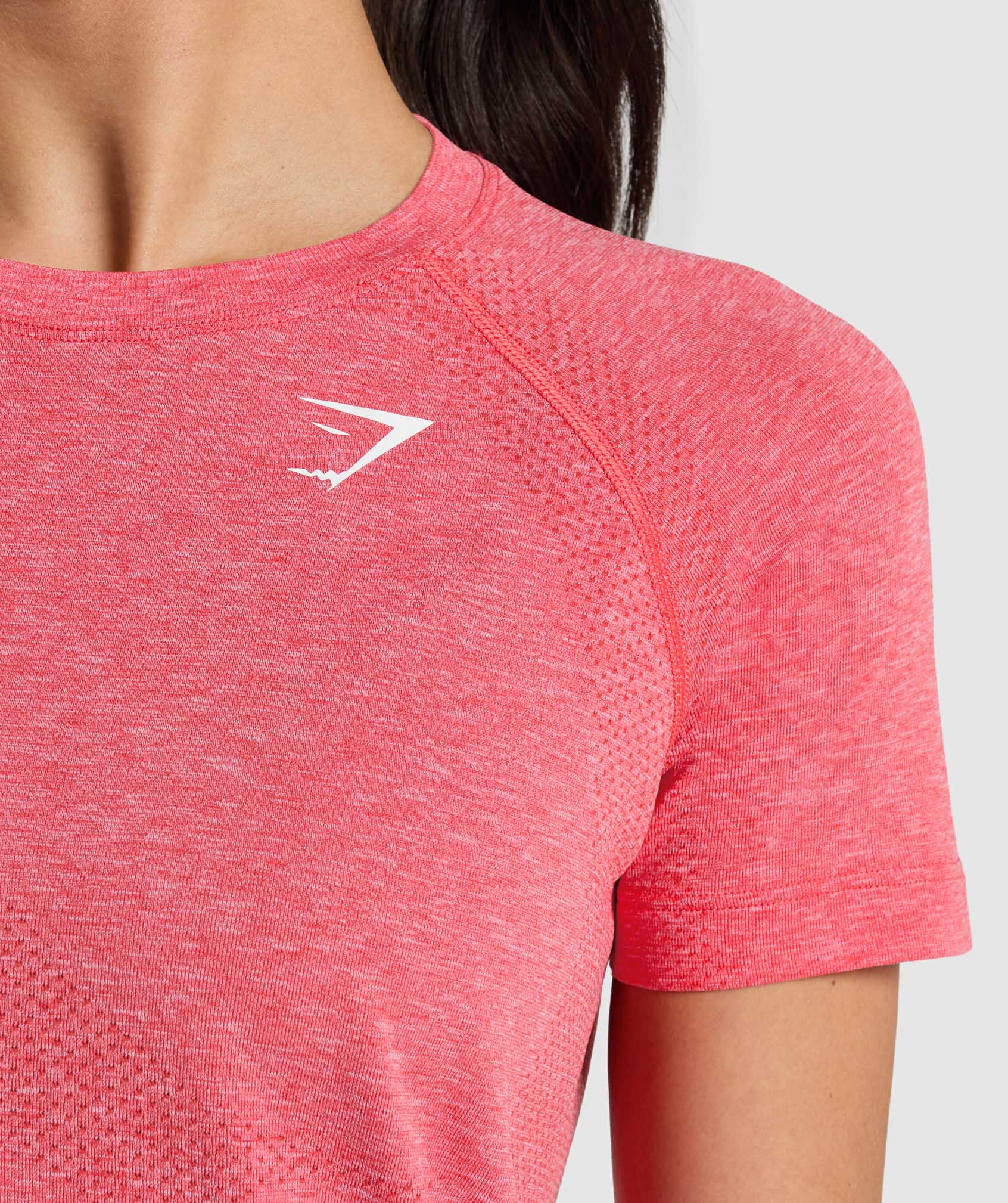 Vital Light T-Shirt – Coral Red/Marl - Imagen 2