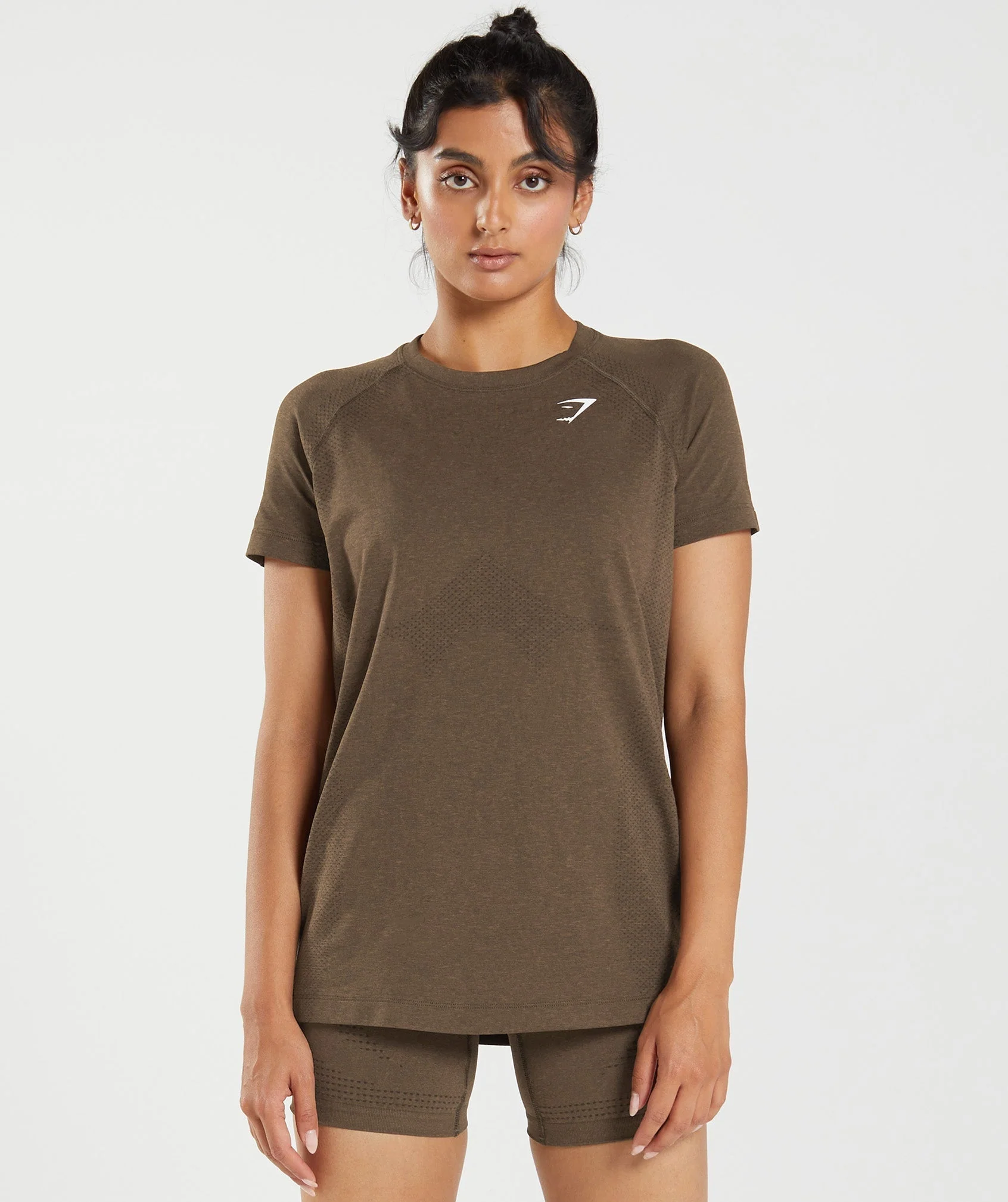 Vital Light T-Shirt – Espresso Marl - Imagen 2