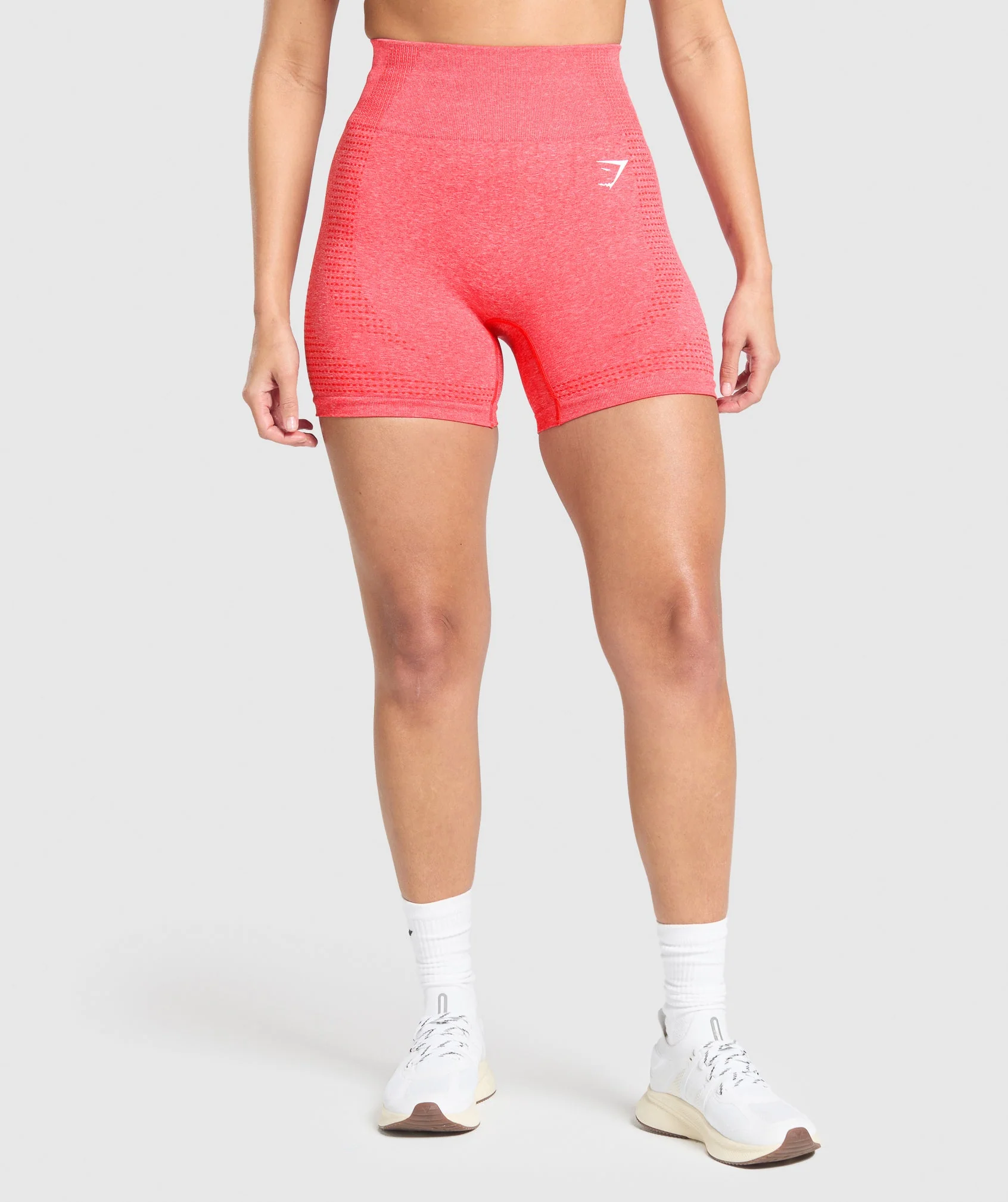 Vital Shorts – Coral Red Marl