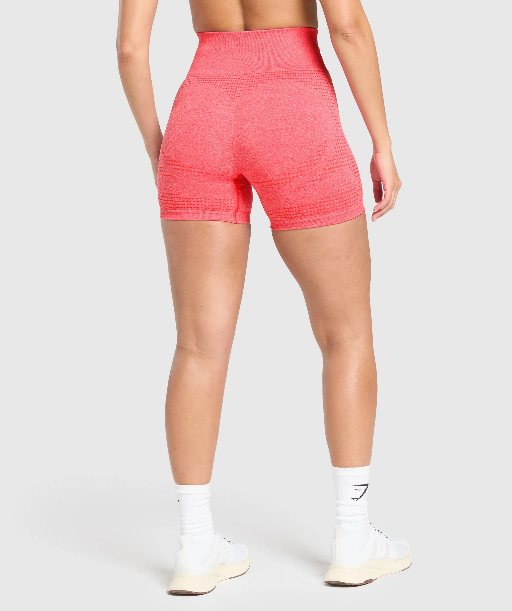Vital Shorts – Coral Red Marl