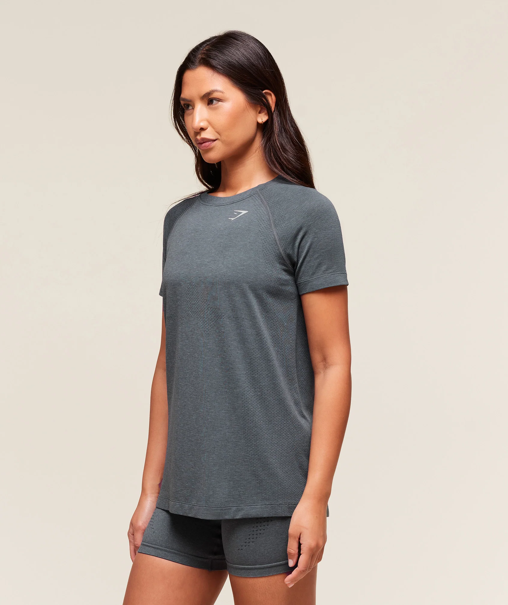Vital Light T-Shirt – Strong Grey/ Marl - Imagen 2