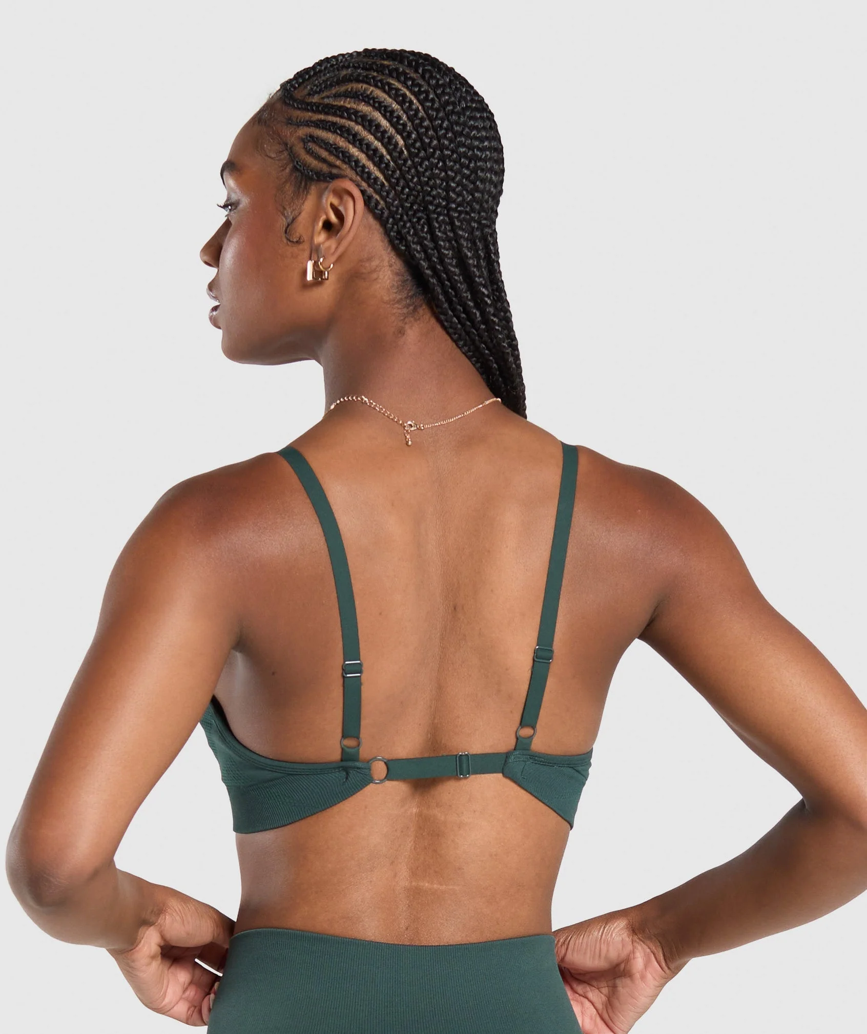 Vital Sports Bra – Woodland Green Marl - Imagen 2