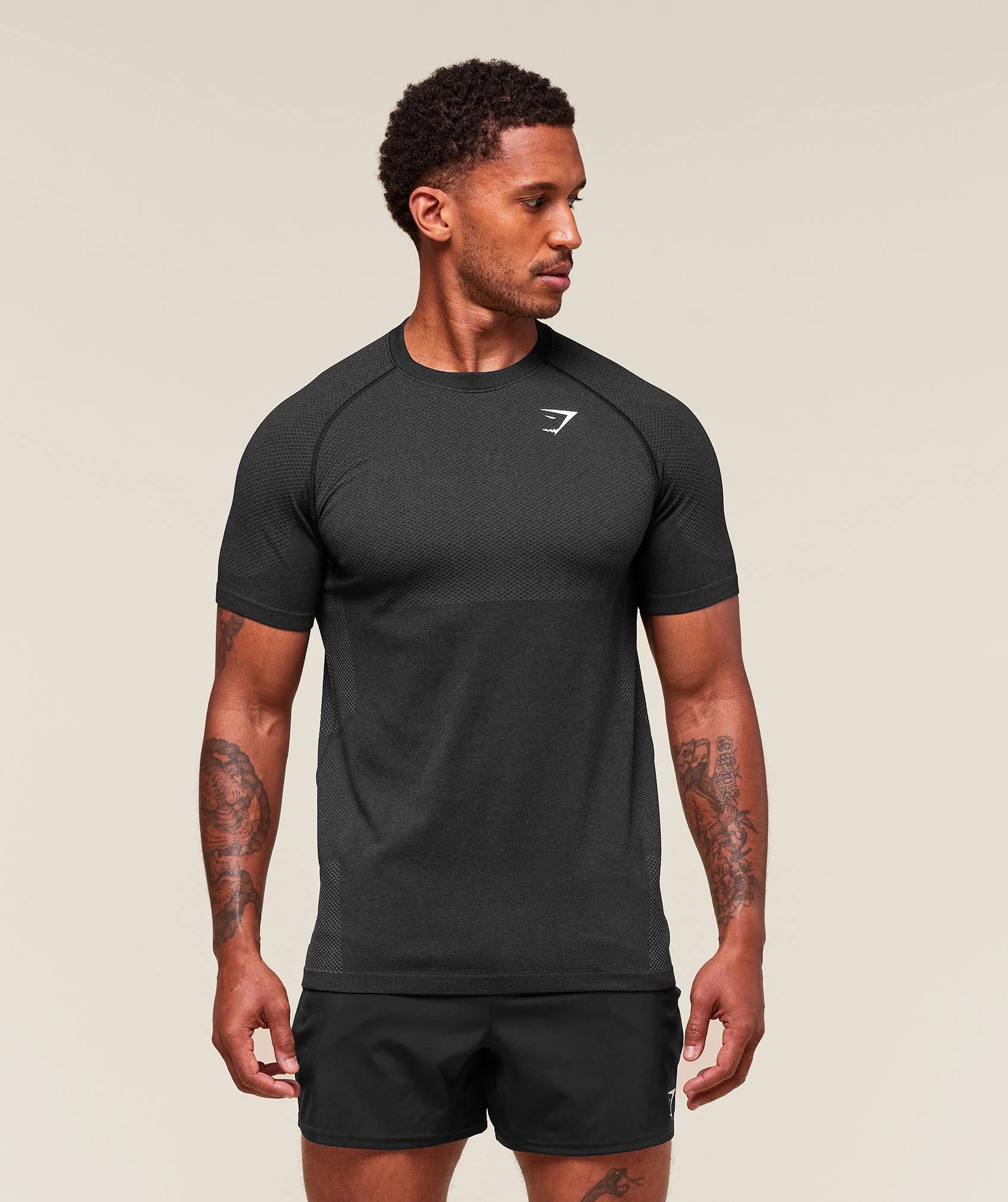 Vital T-Shirt – Black/Silhouette Grey