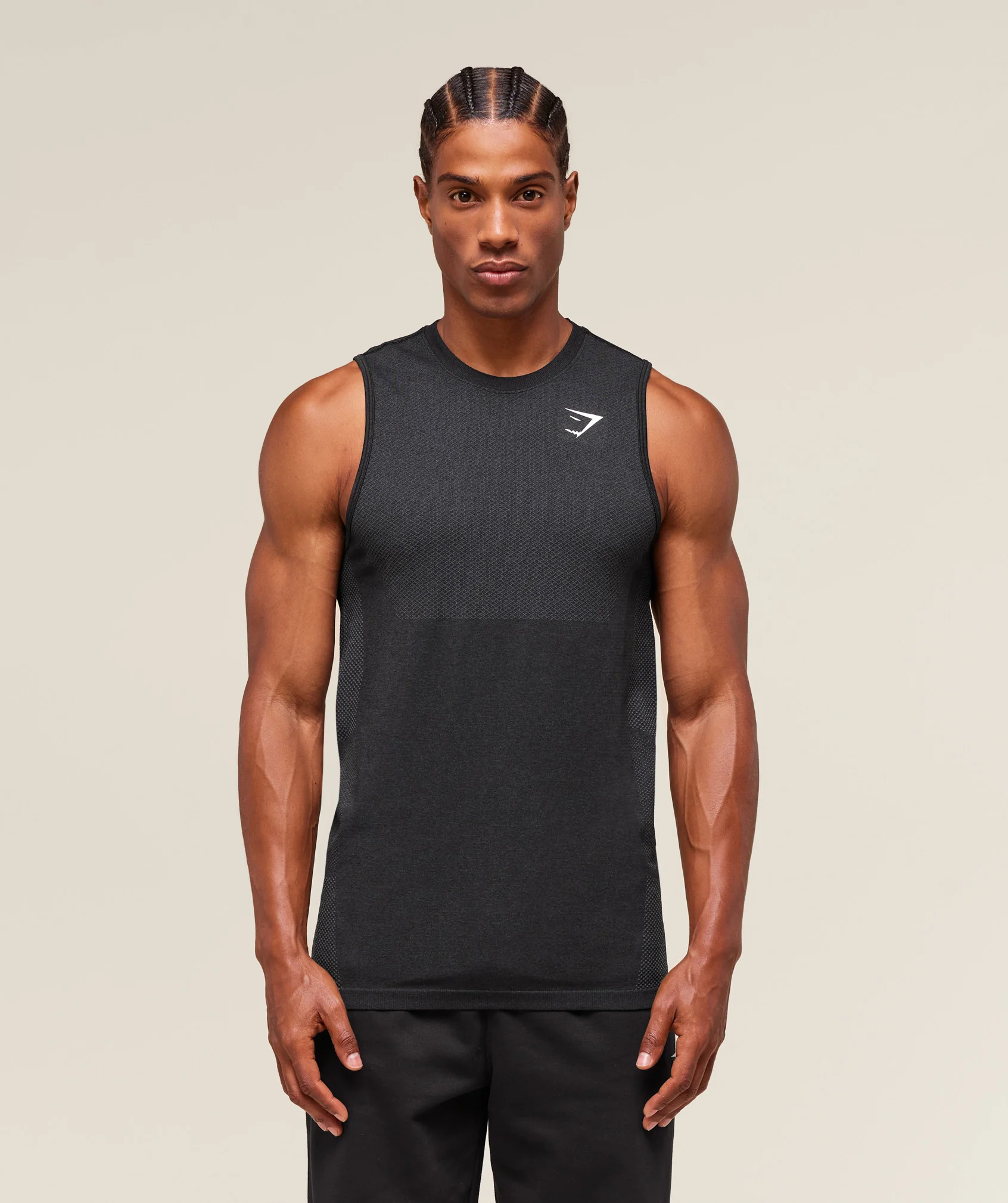 Vital Tank – Black/Silhouette Grey