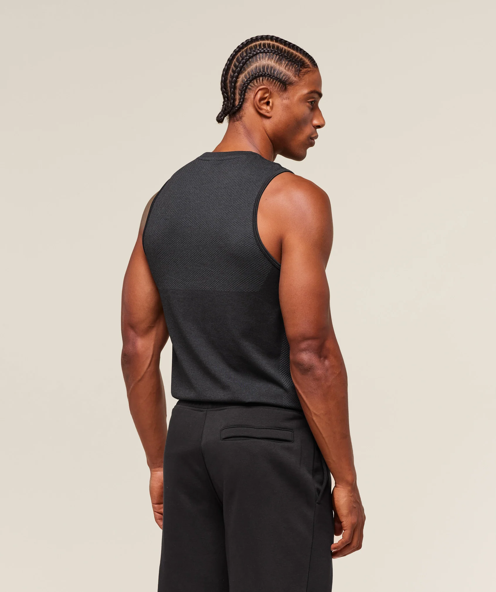 Vital Tank – Black/Silhouette Grey