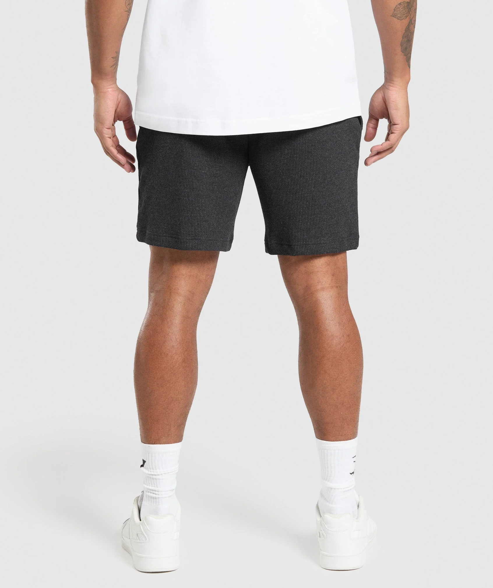 Waffle Shorts – Black - Imagen 2