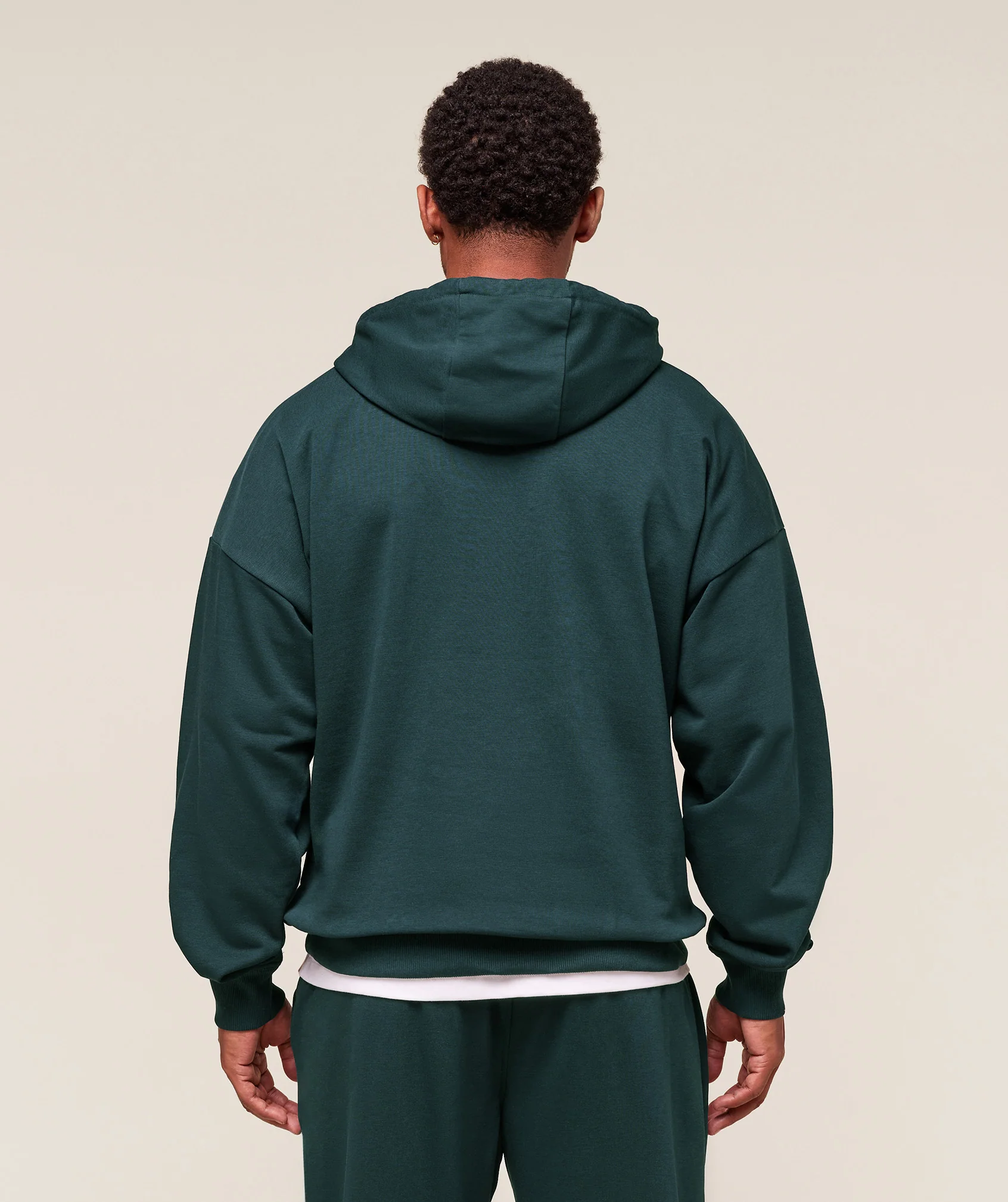 Worn Graphic Hoodie – Deep Petrol Blue