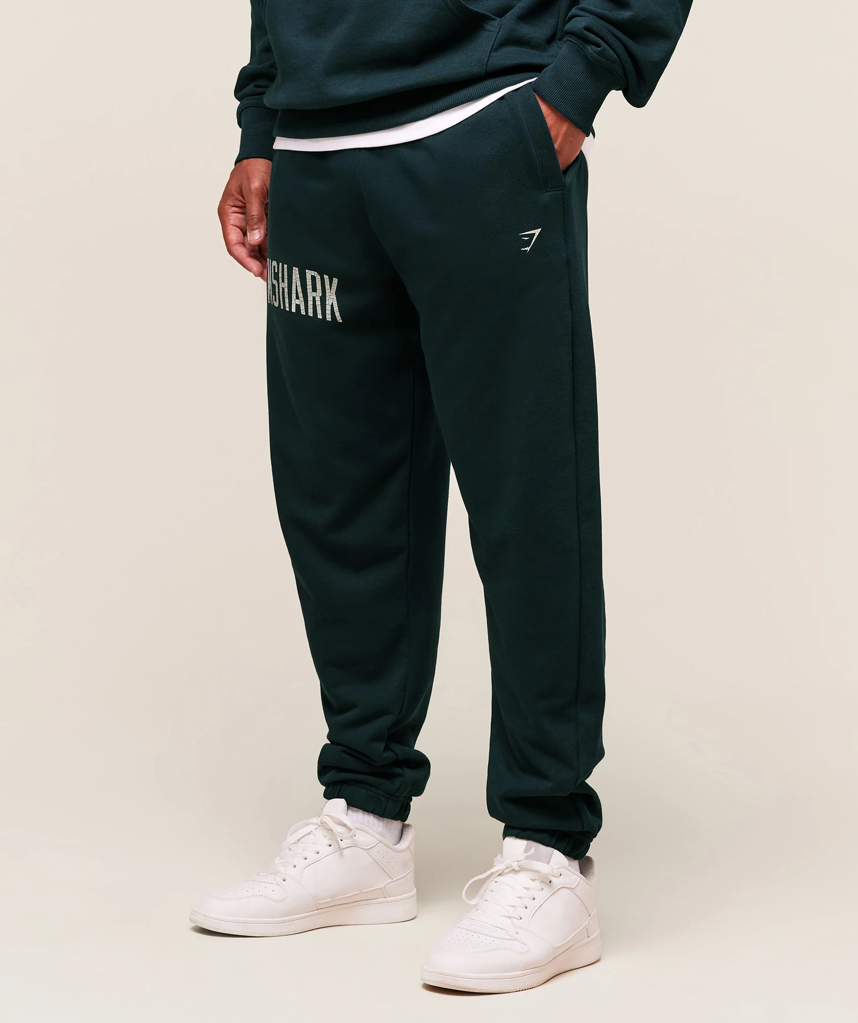 Worn Graphic Jogger – Deep Petrol Blue - Imagen 2
