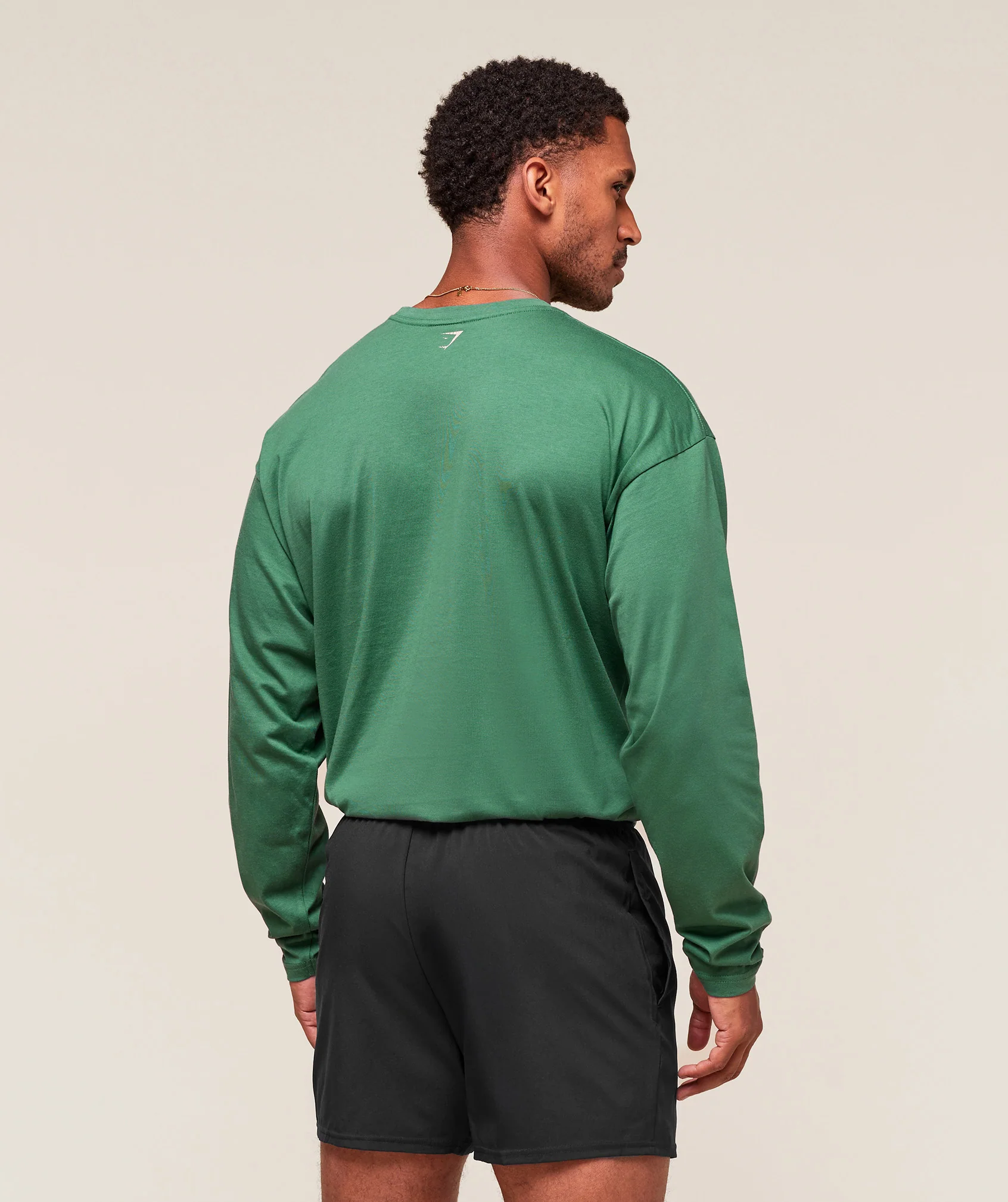 Worn Graphic Long Sleeve T-Shirt – Lift Green