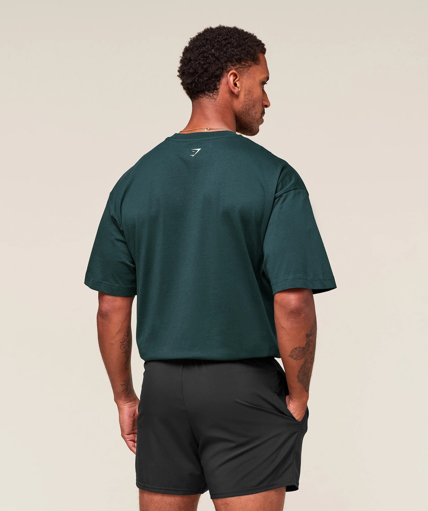 Worn Graphic T-Shirt – Deep Petrol Blue